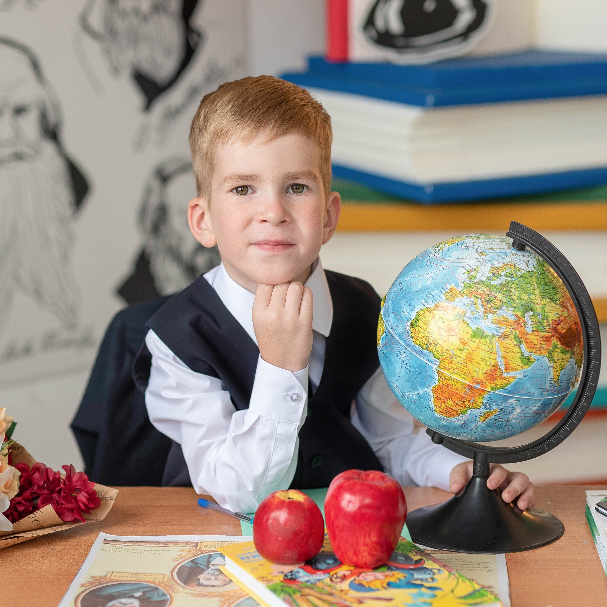 Фотосессия для первоклассника