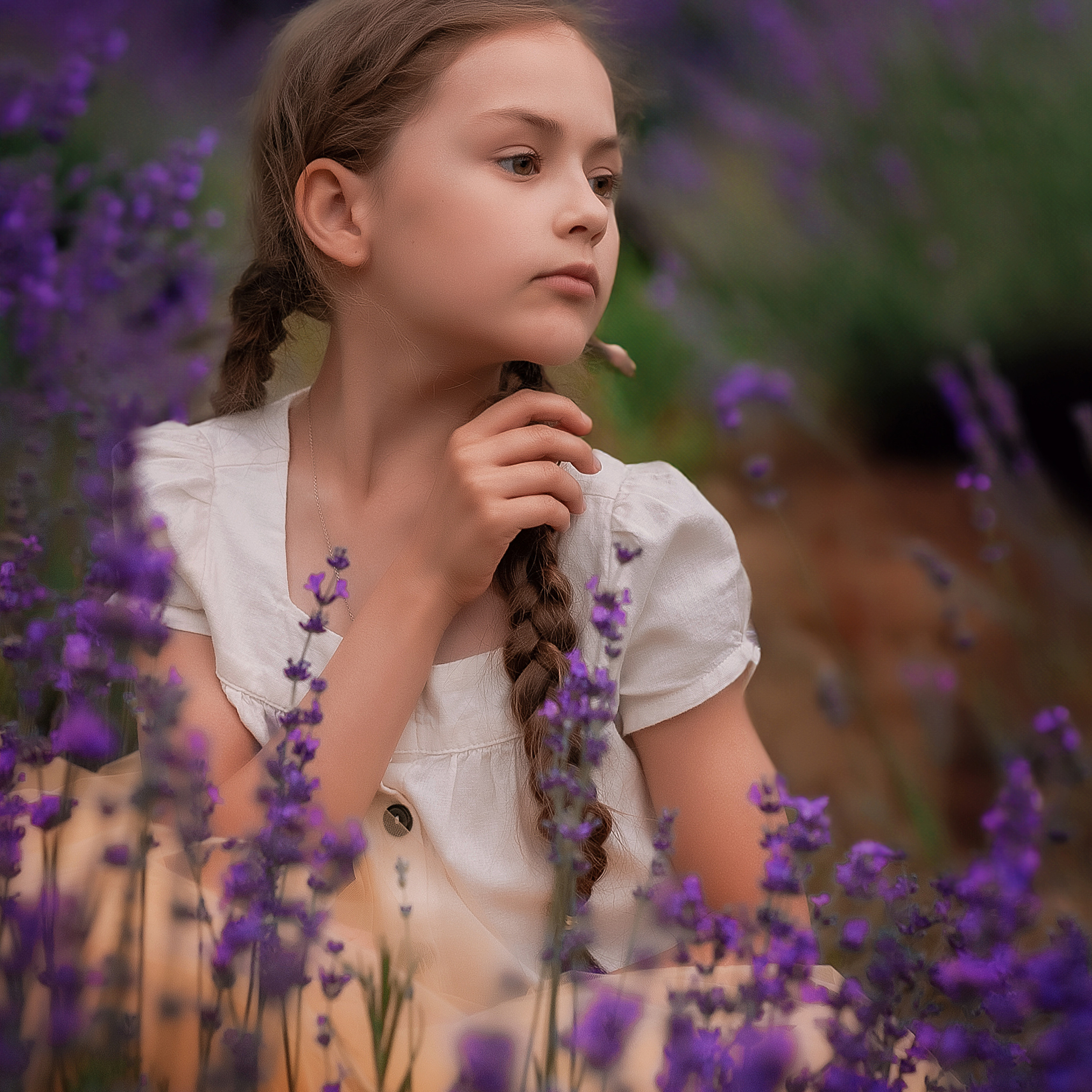 Саша в лаванде