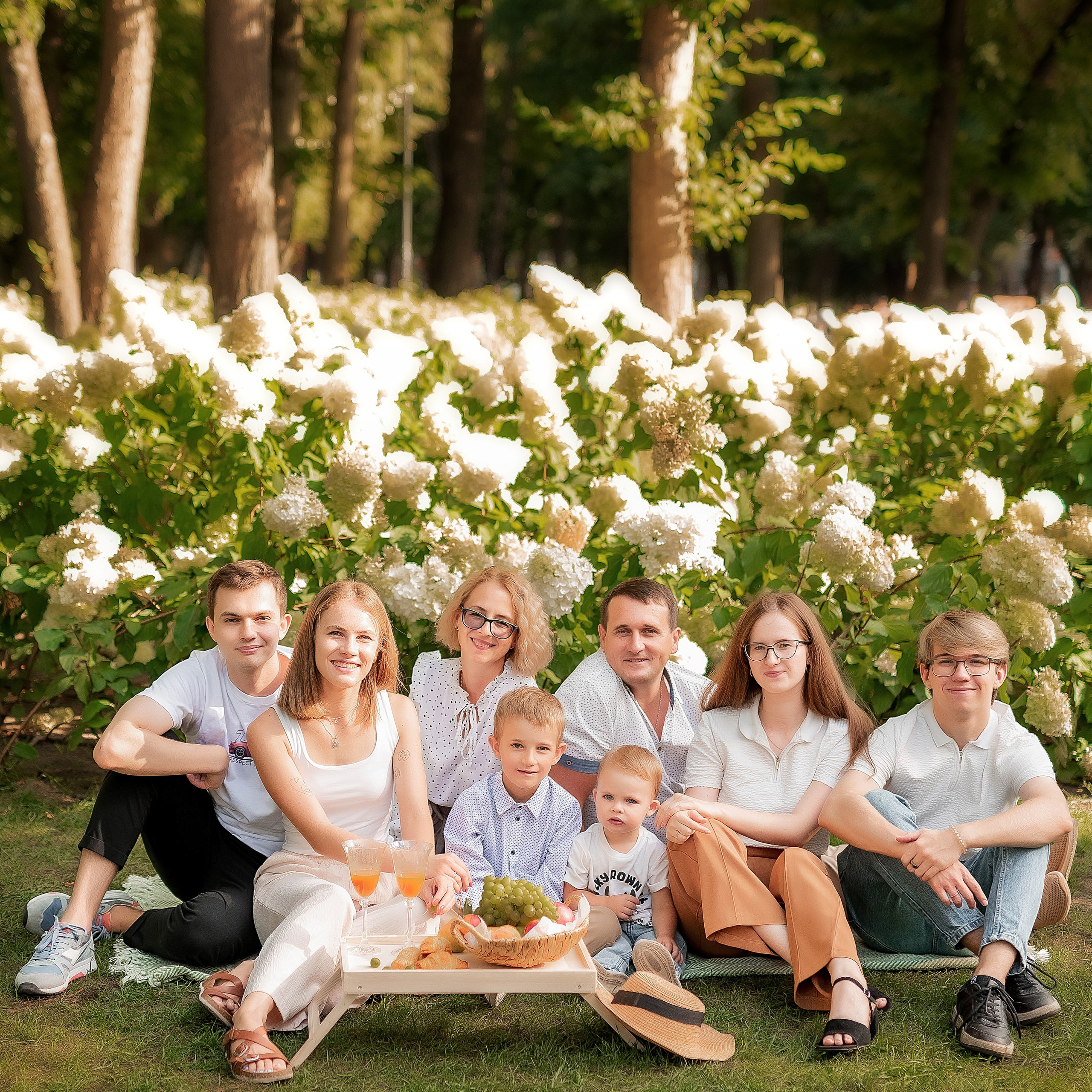 Семейная фотосессия в парке