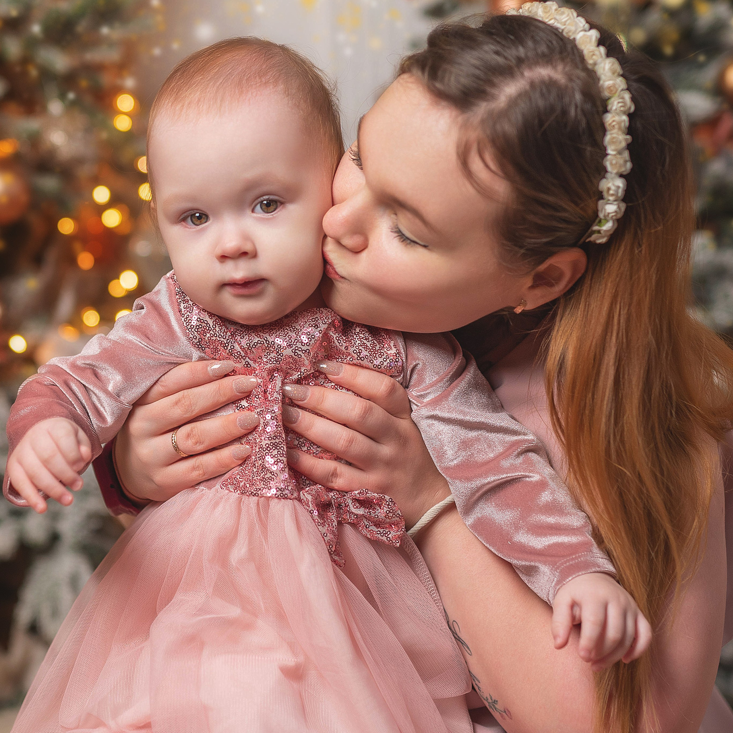 Фотосессия мама и дочка