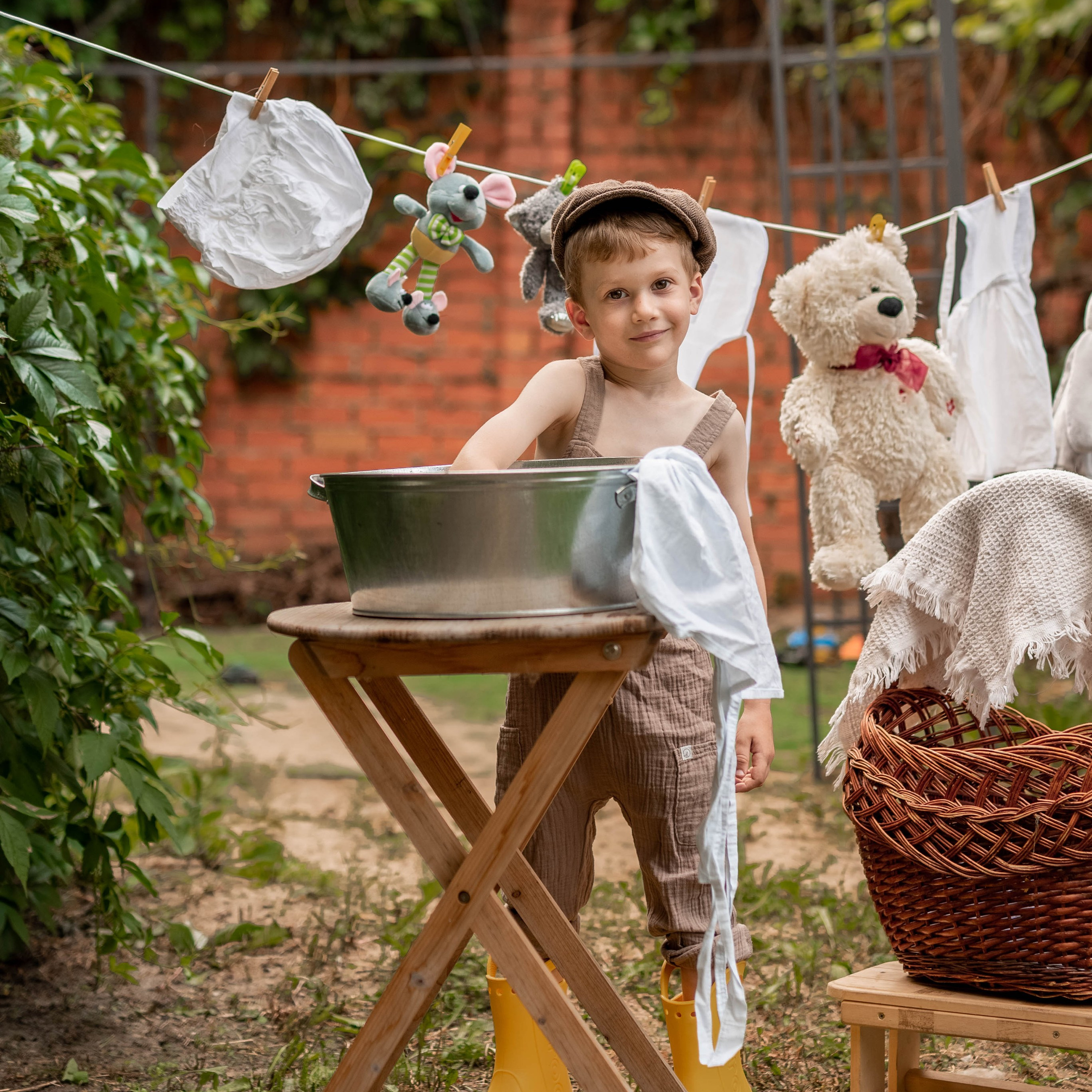 Фотосессия Стирка