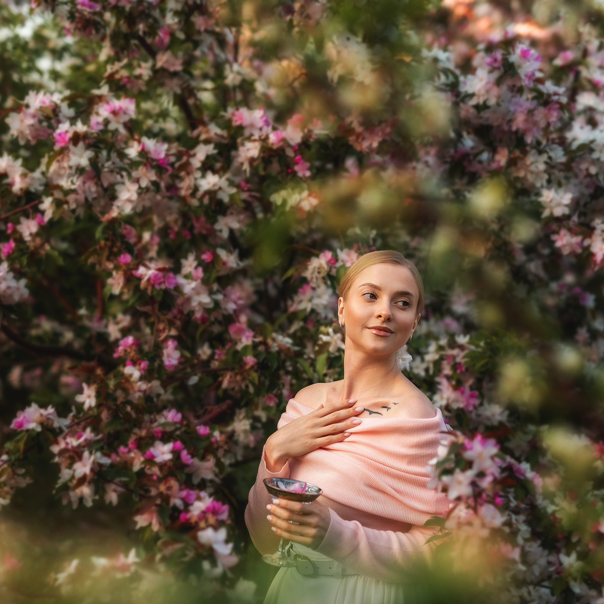 Фотосессия в цветении