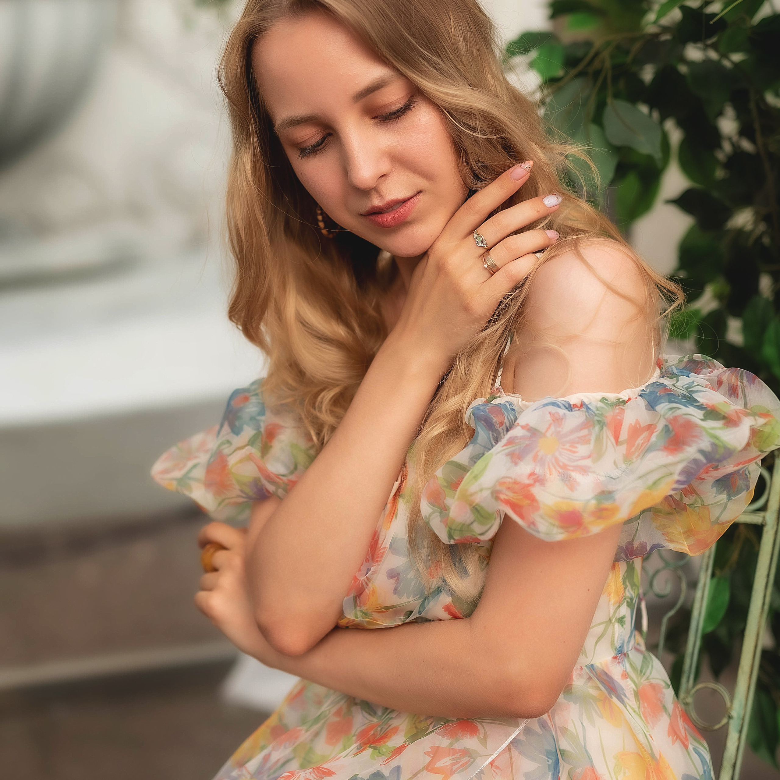 Фотосессия на веранде