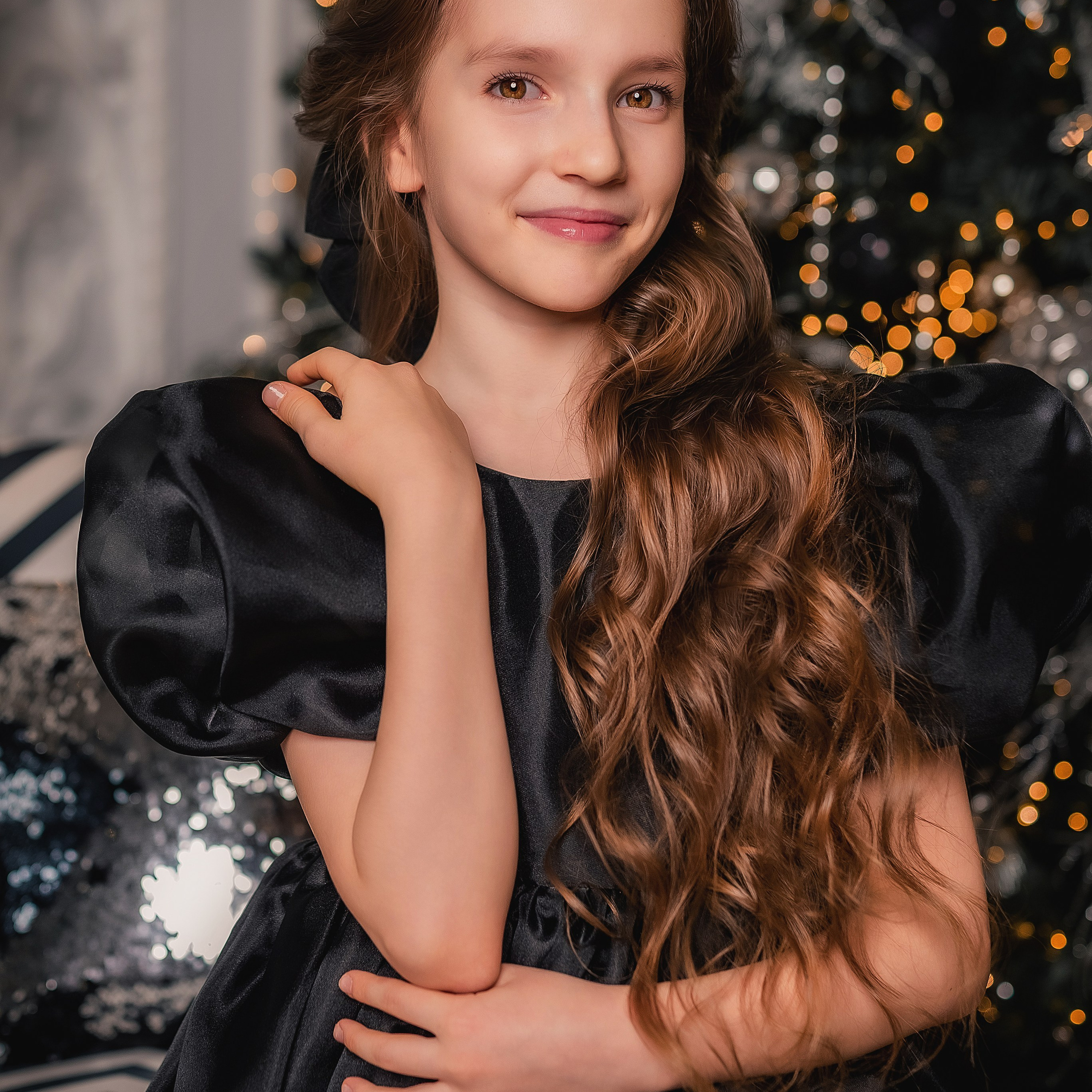 Новогодняя фотосессия для Алины