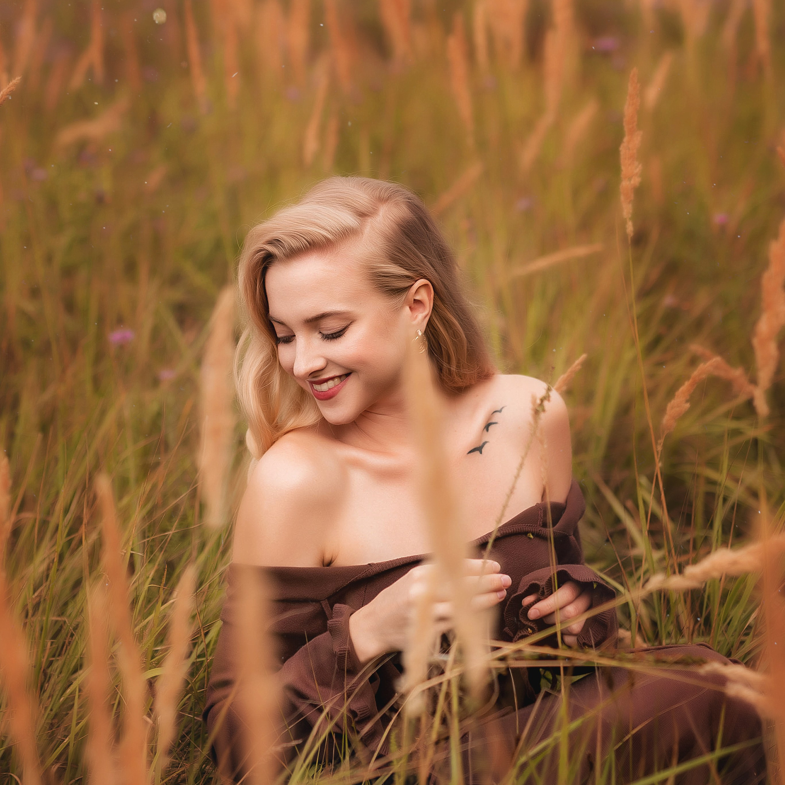 Фотосессия на закате