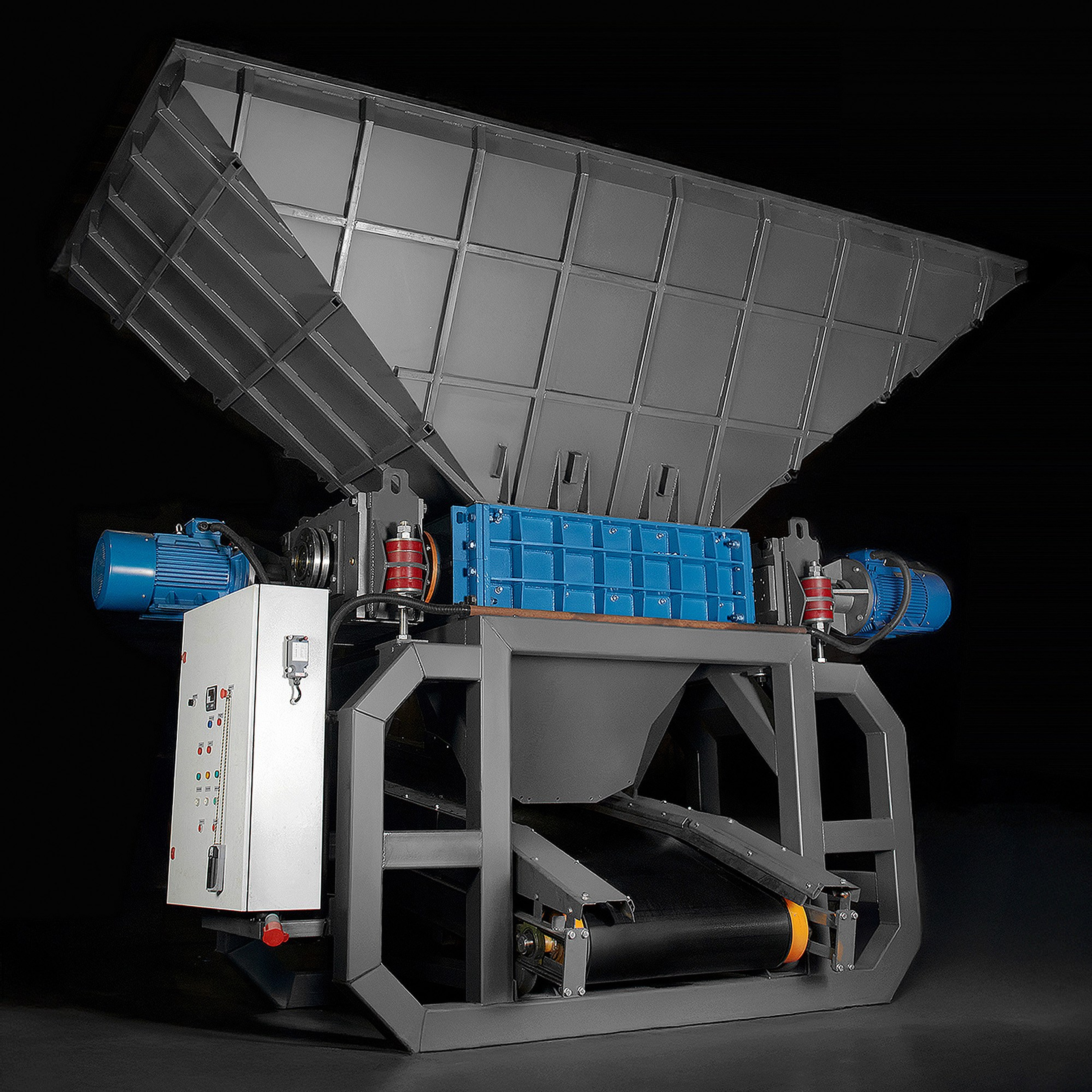 Пример студийной съёмки продукции тяжёлого машиностроения