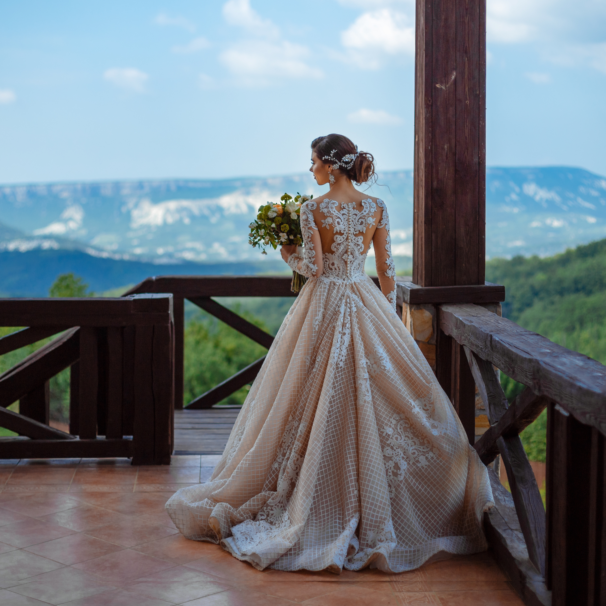 Свадьба в горном шале. Лера и Максим.