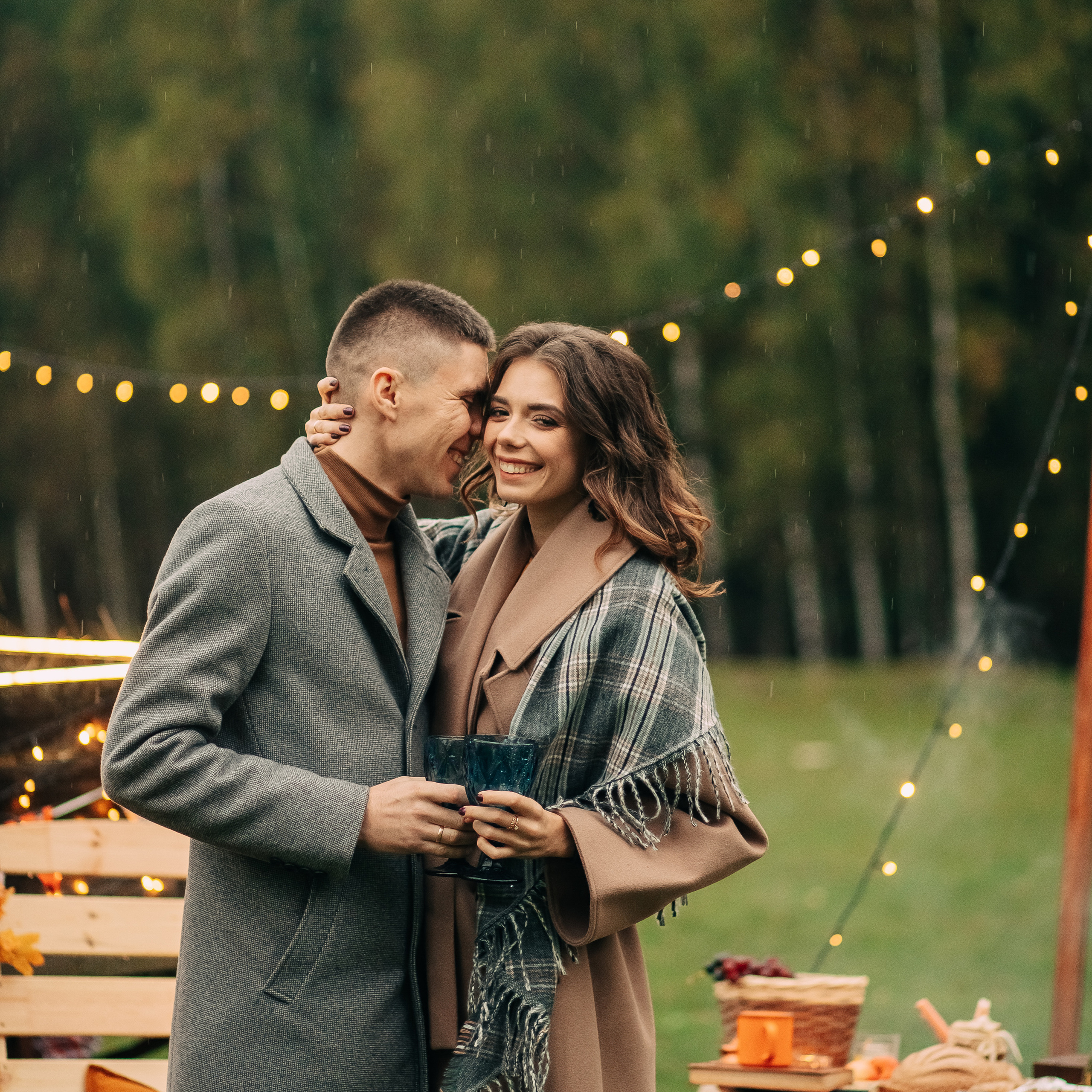 Осенняя на телеге