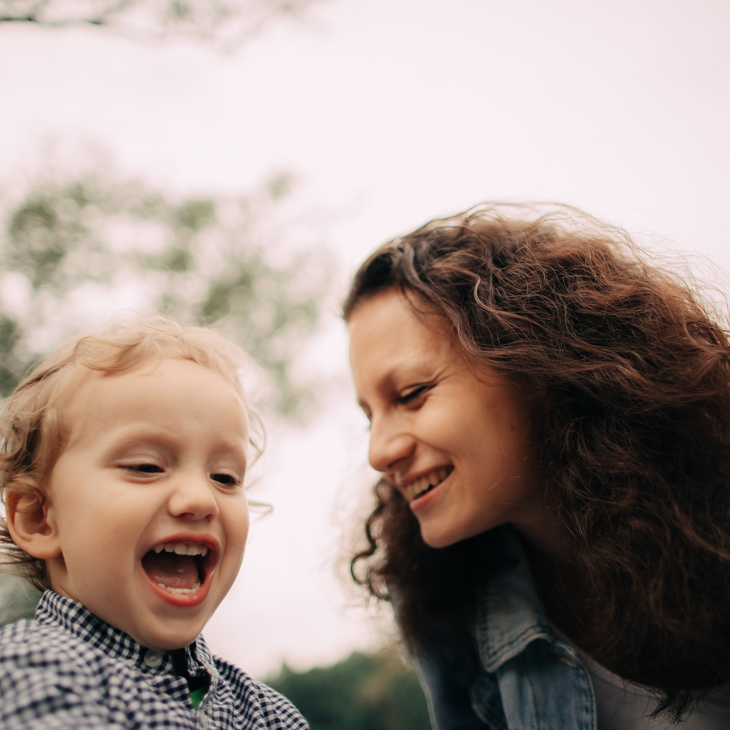 Катя Пушан с сыном