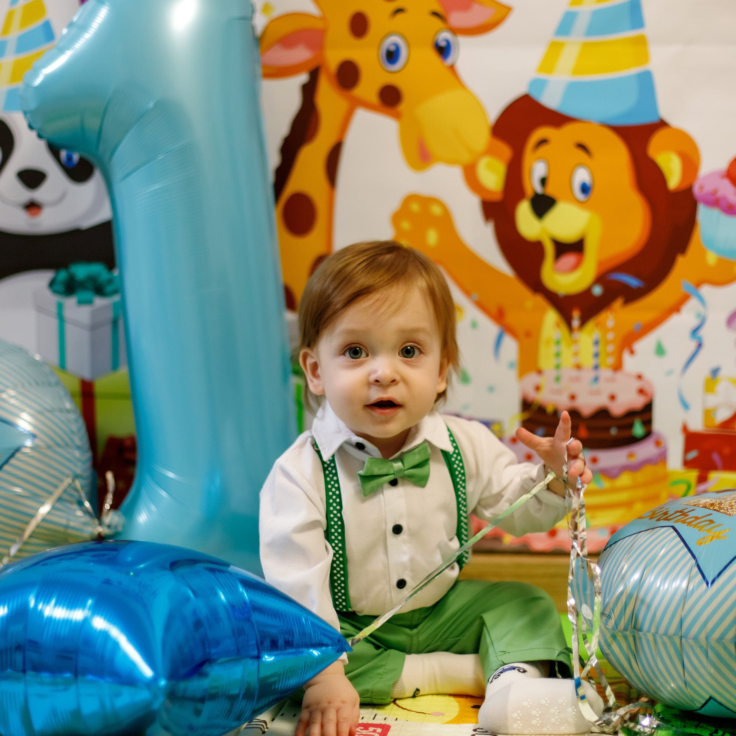 Артёму 1 годик — домашняя съемка