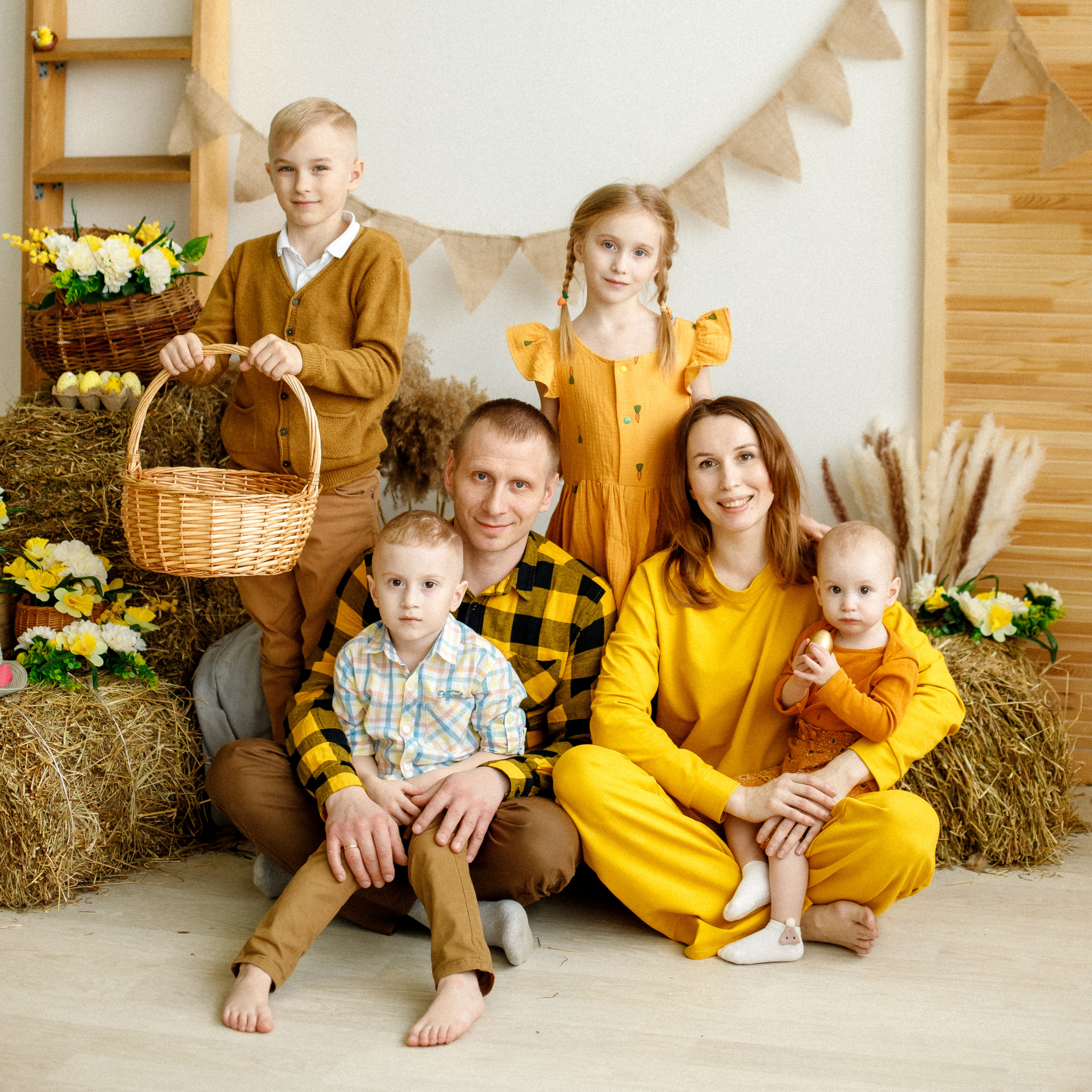 Семья Охотниковых