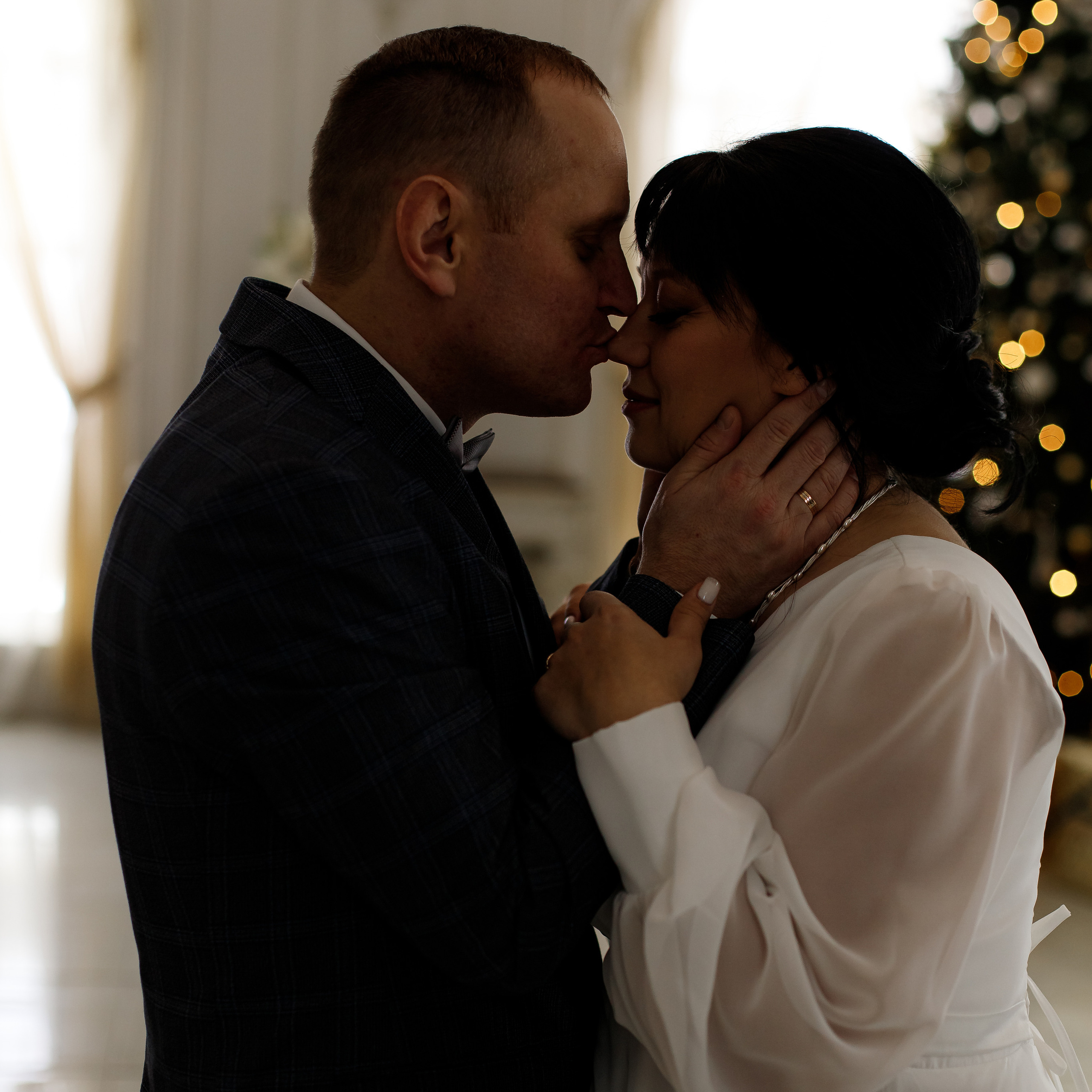 Зимняя свадебная съемка