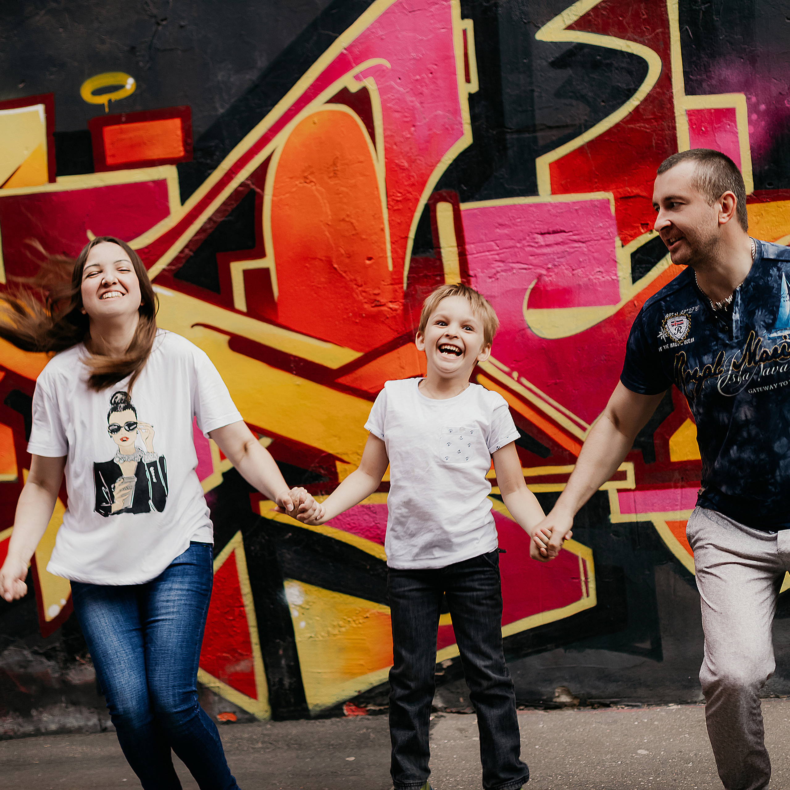 Семейная прогулка на Красном Октябре