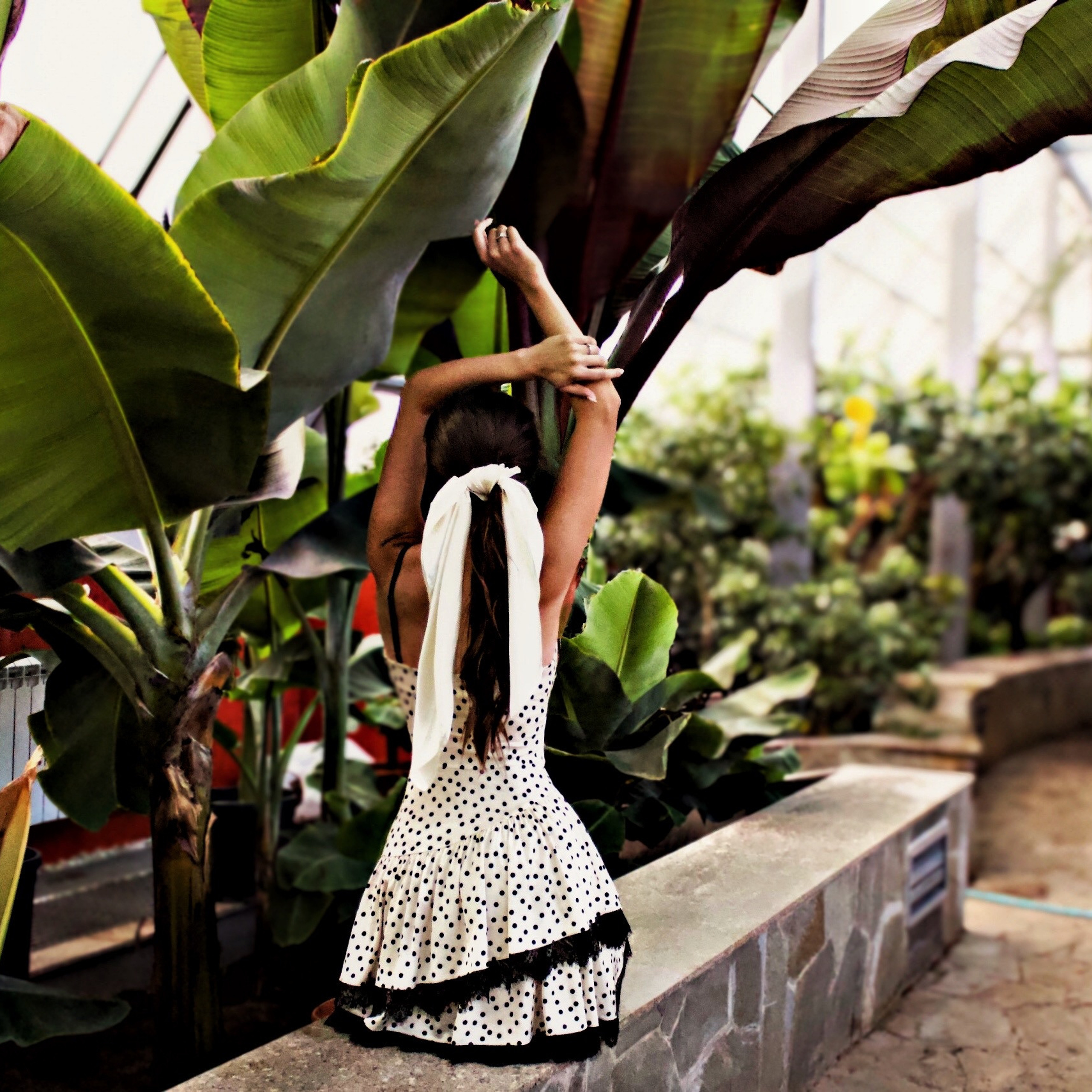 Съёмка в Ботаническом саду