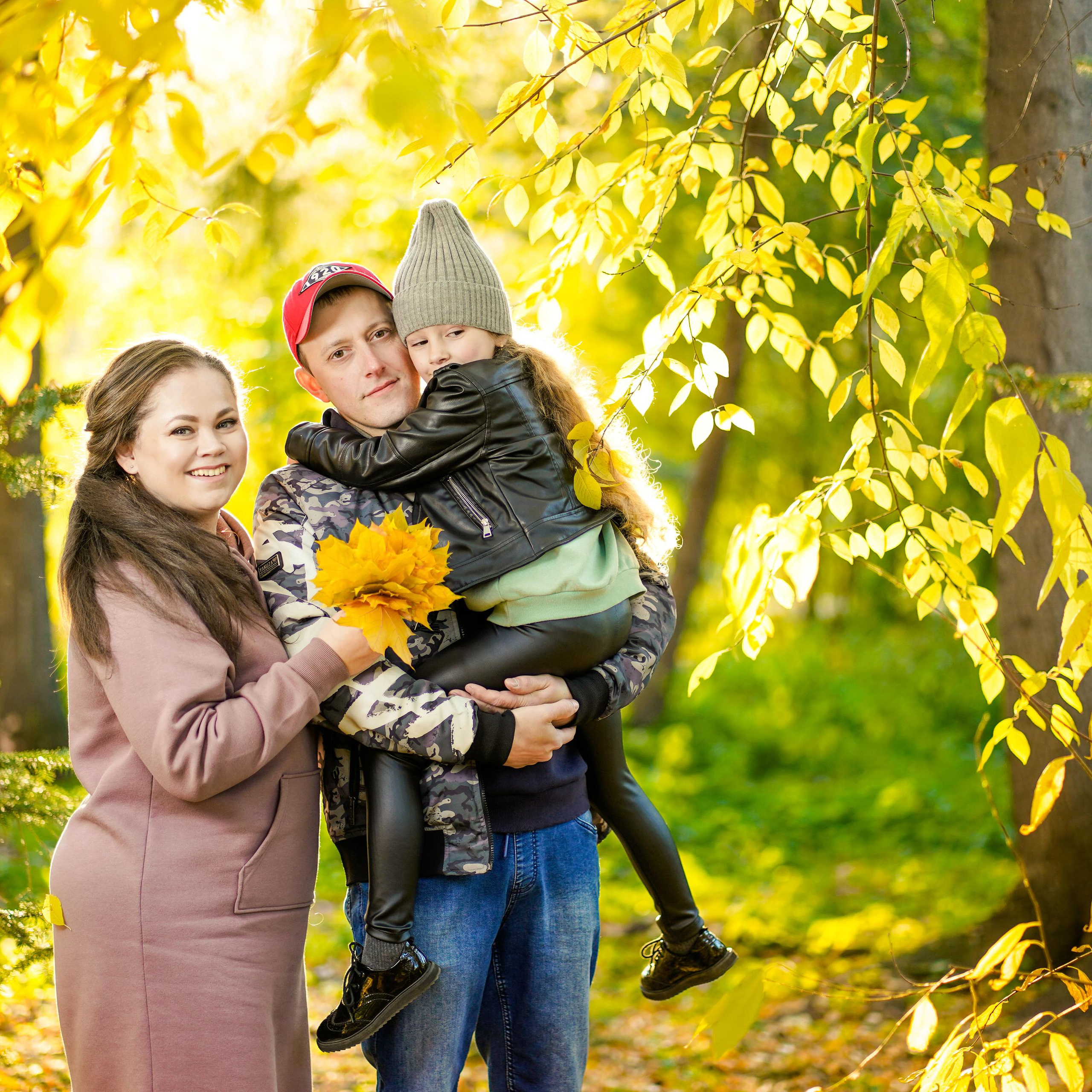 Осенняя фотосессия в&nbsp;парке