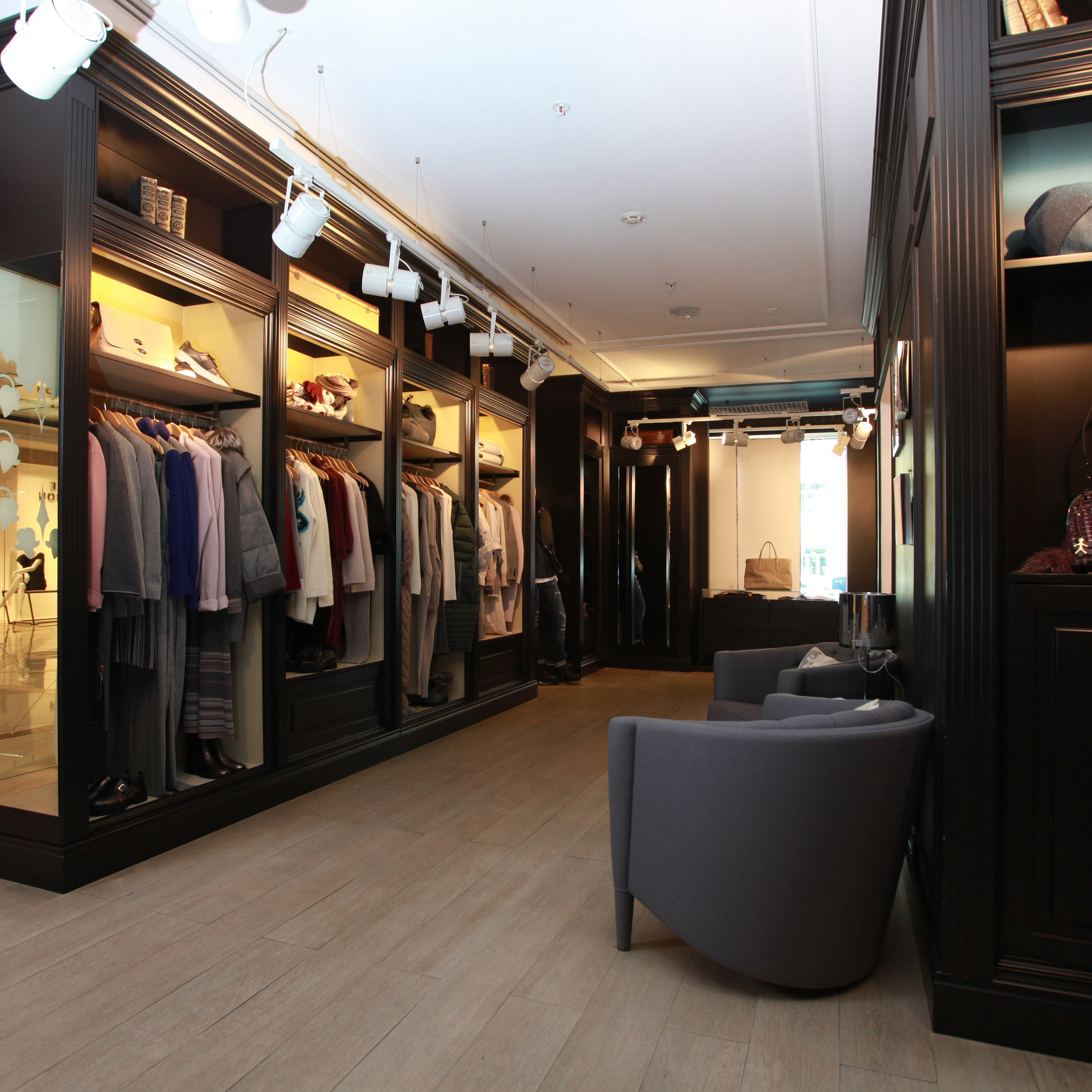 Съемка бутиков одежды