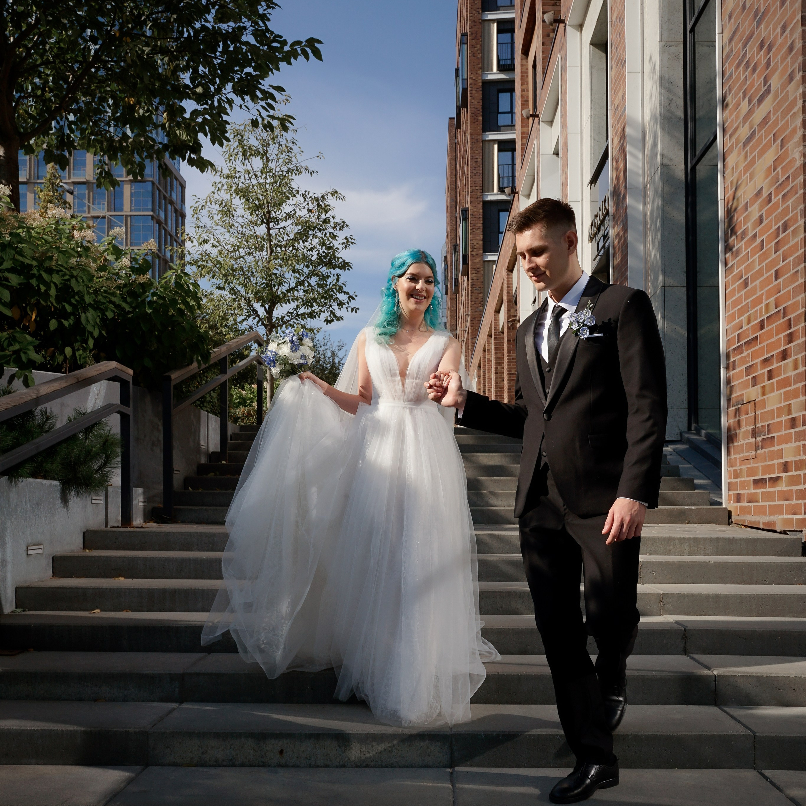 Свадебная прогулка для Александра и Катерины