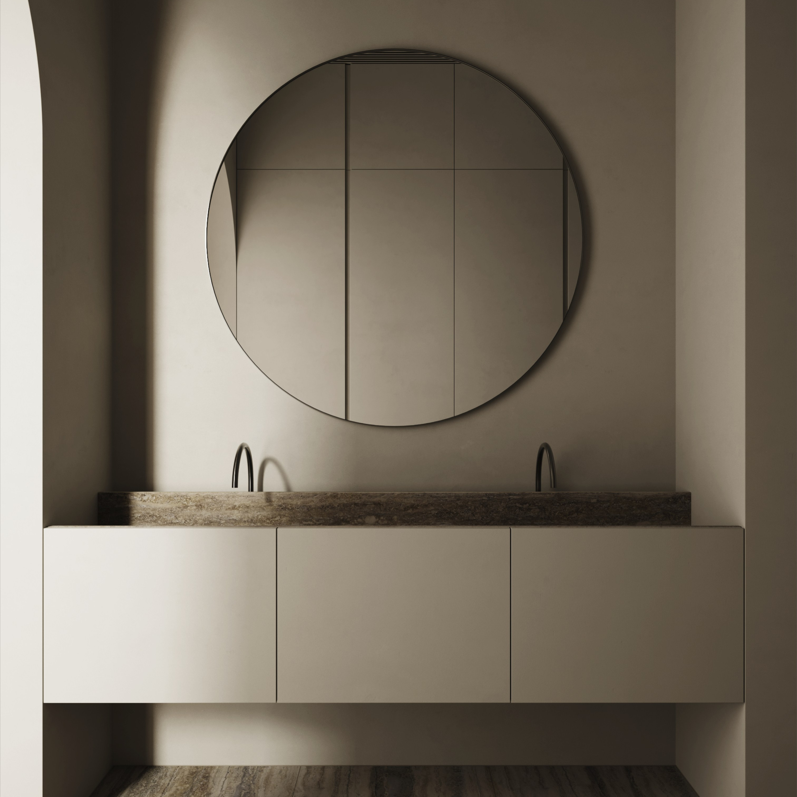 bathroom by Selzer Design Studio