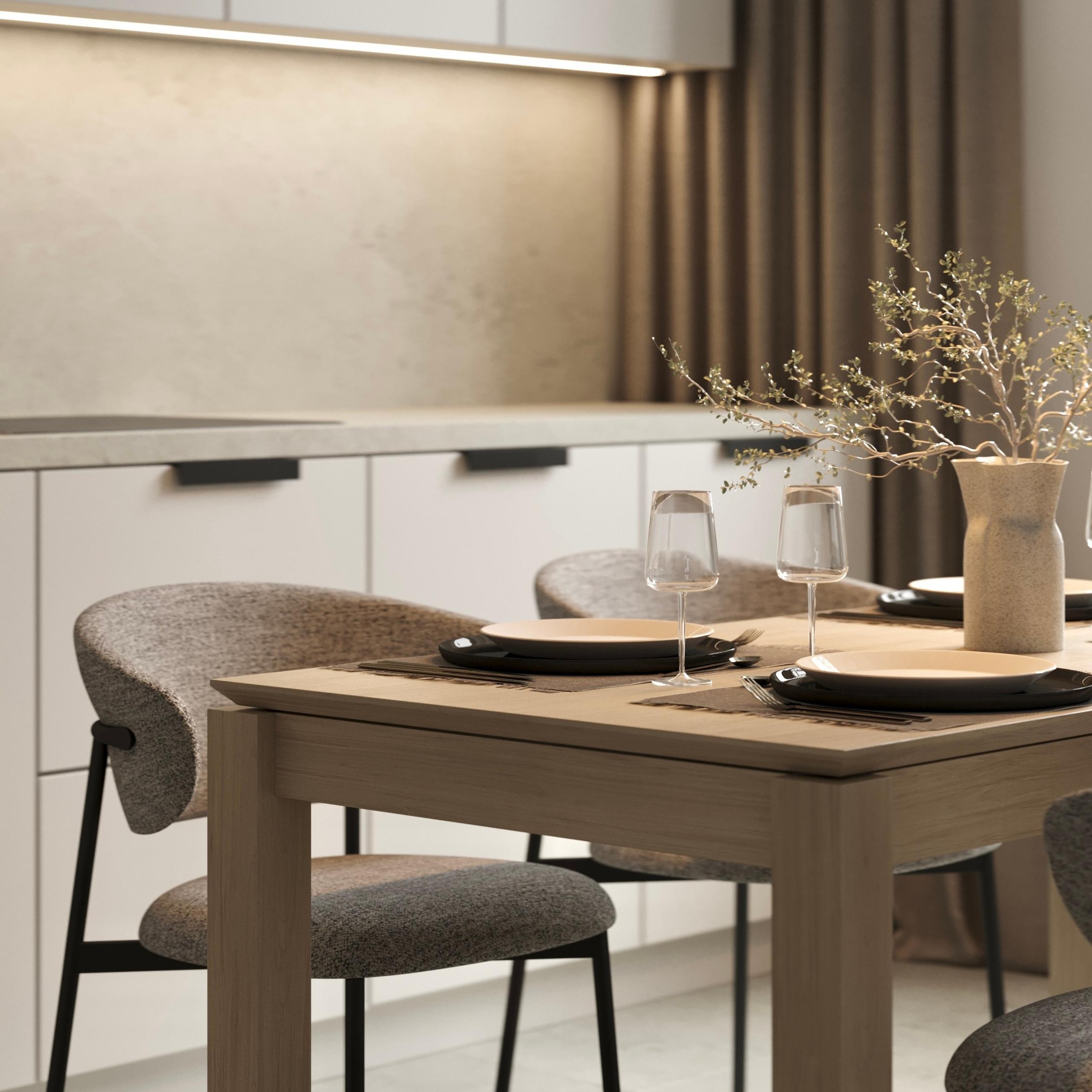 light minimalistic interior 2