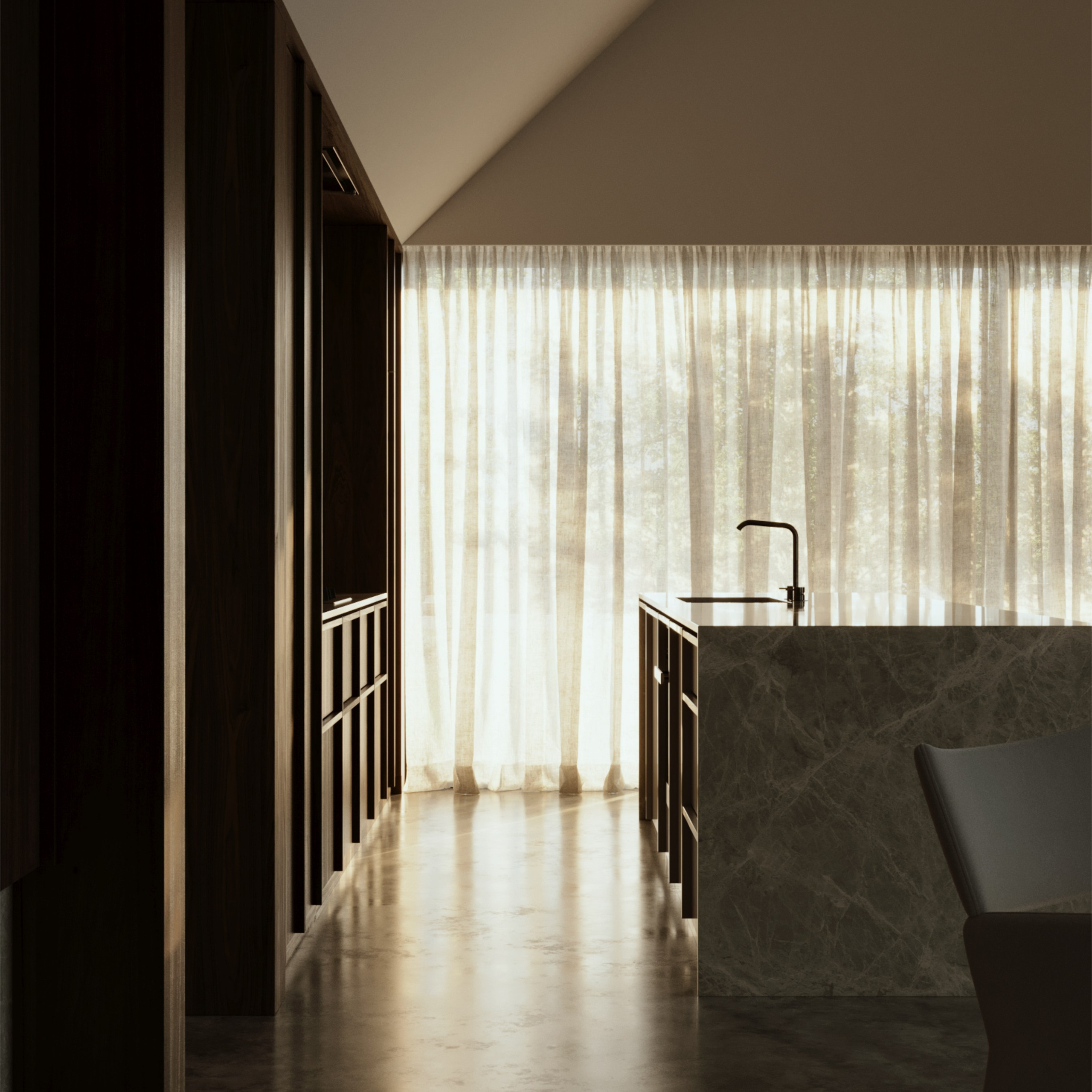 walnut House by Adam Kane Architects