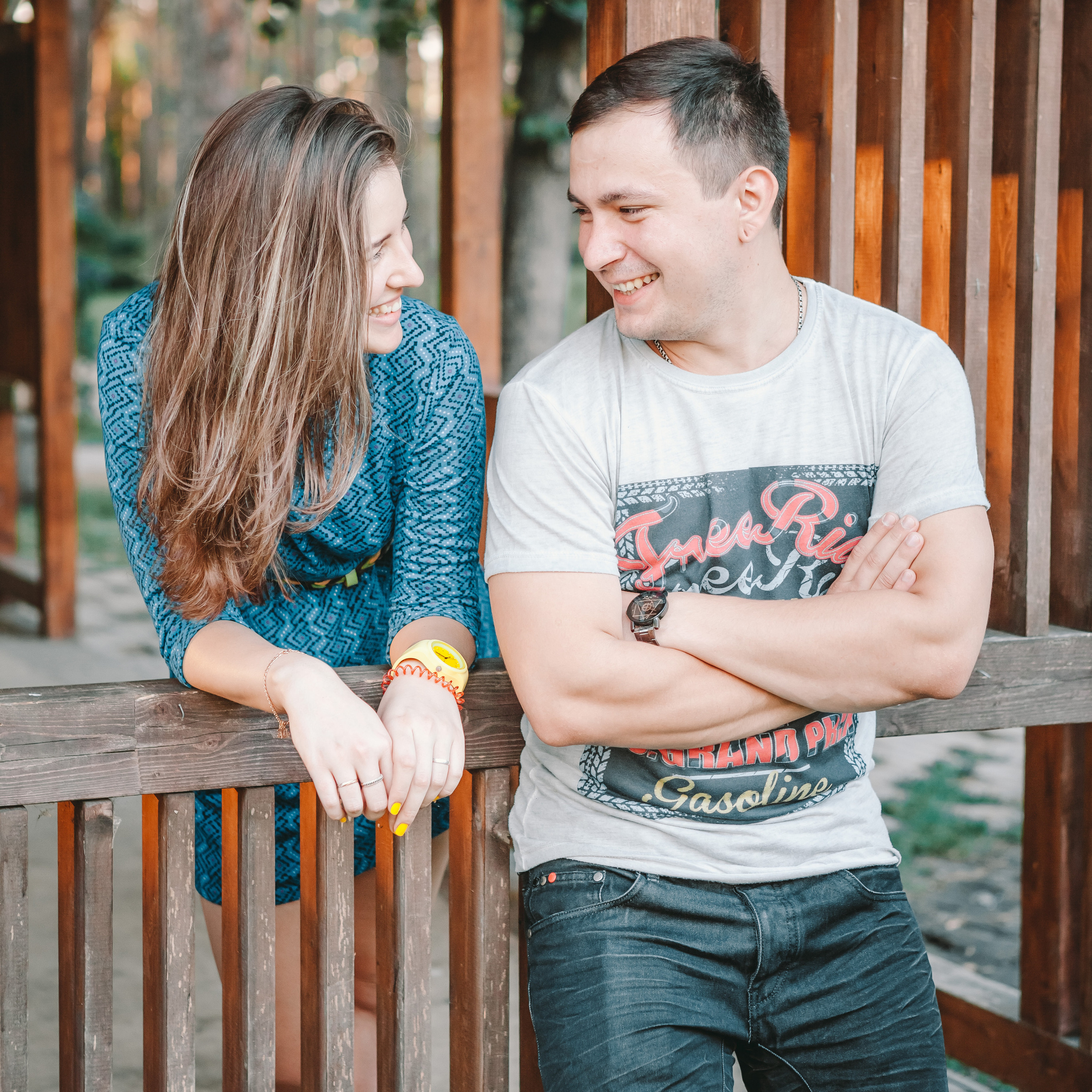 Лена и Костя