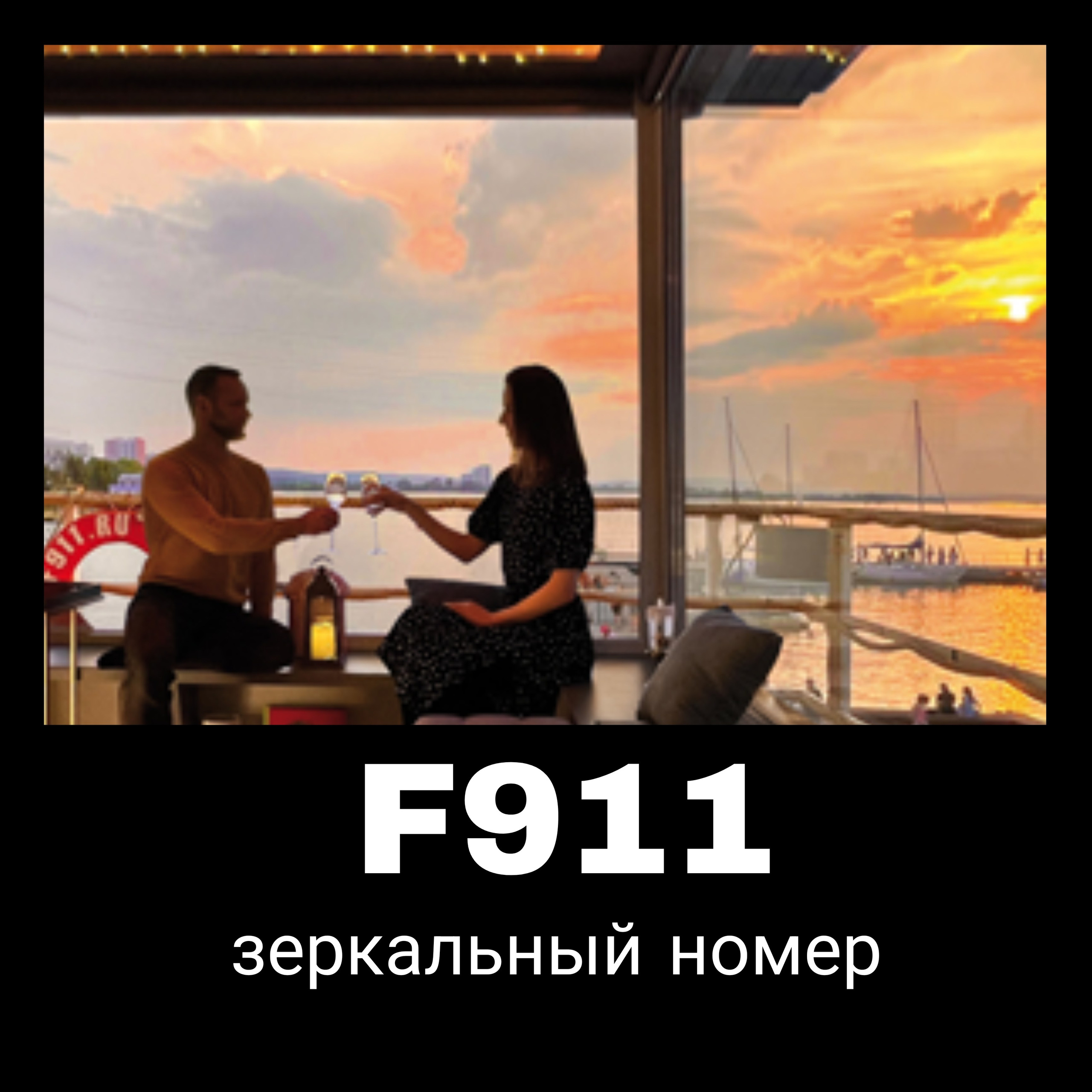 F911 Зеркальный номер
