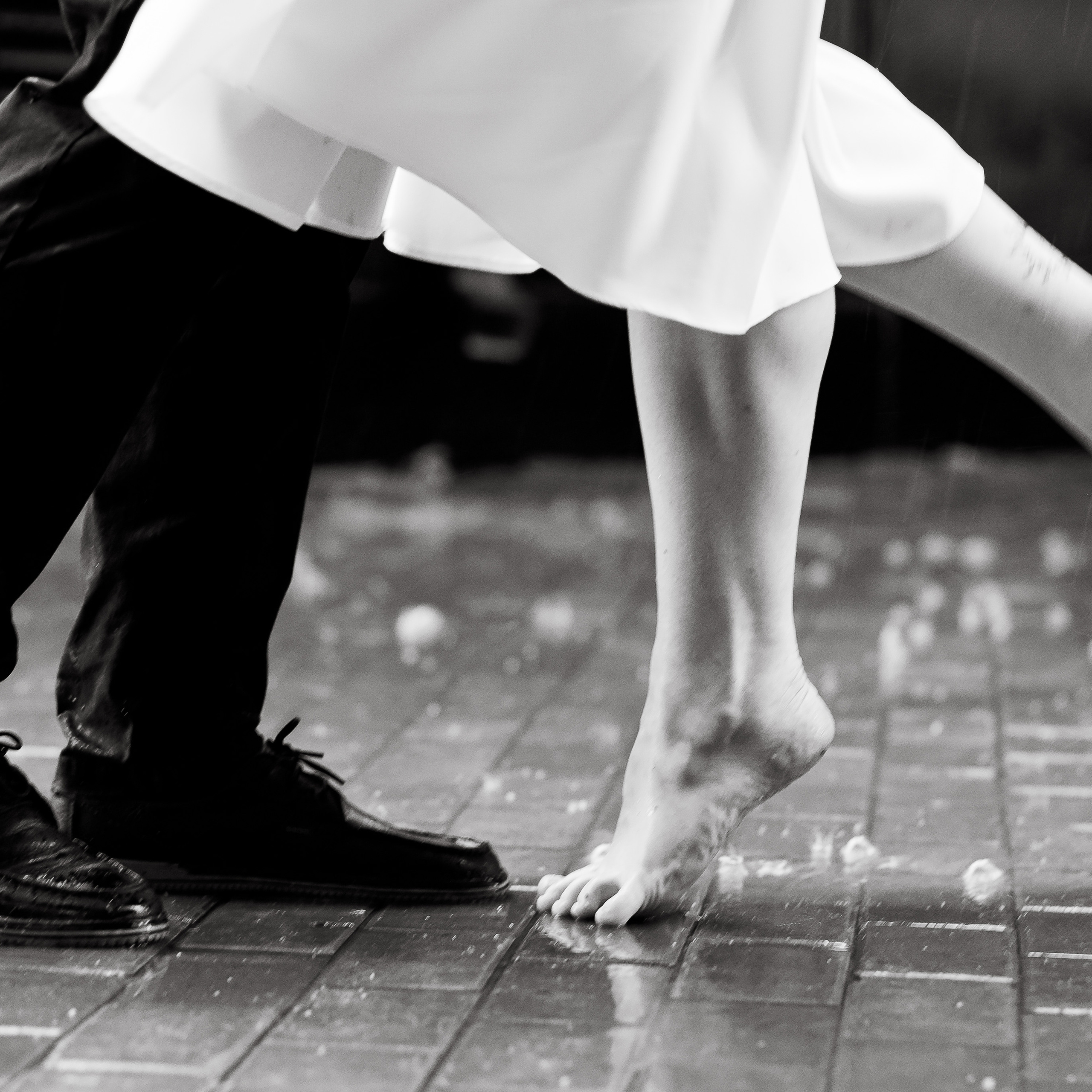 Босиком под дождём