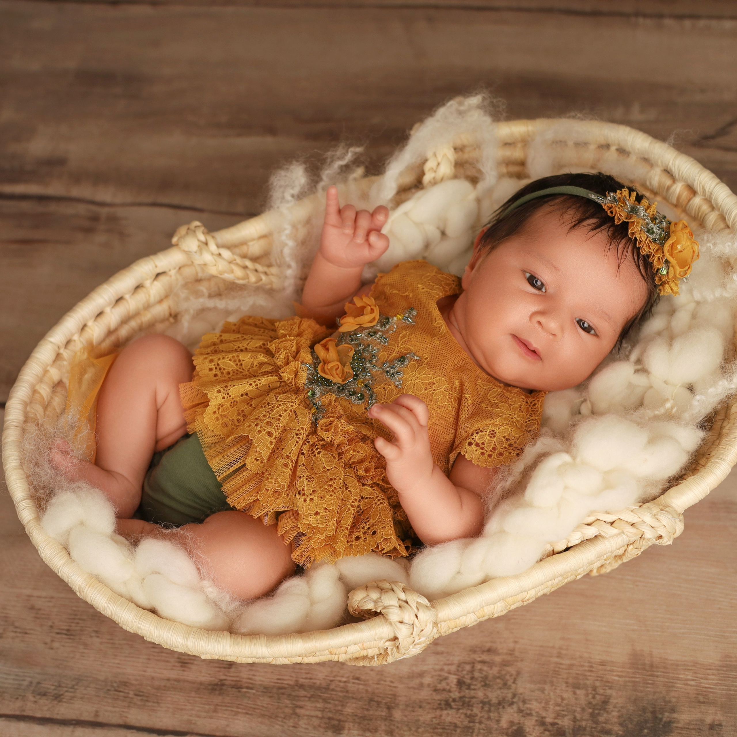 Ньюборн съемка малышки Софии