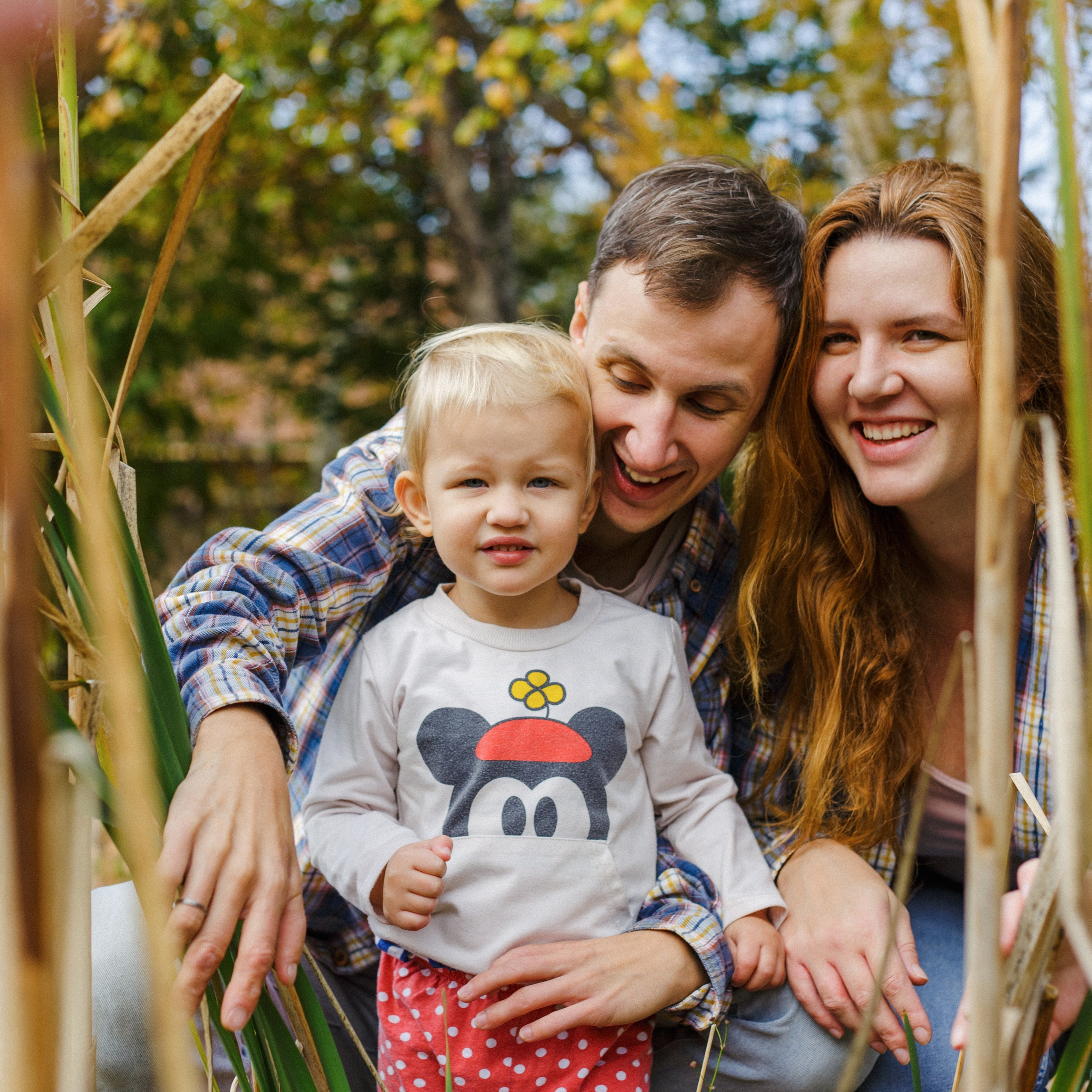 На природе