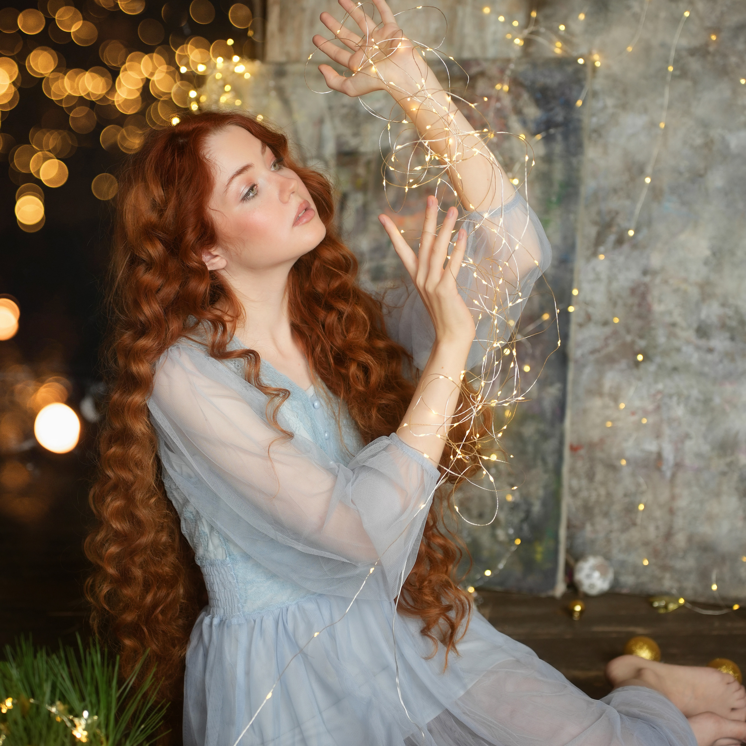 Новогодние истории Анны. Семейный фотограф в Москве Кочетова Мария