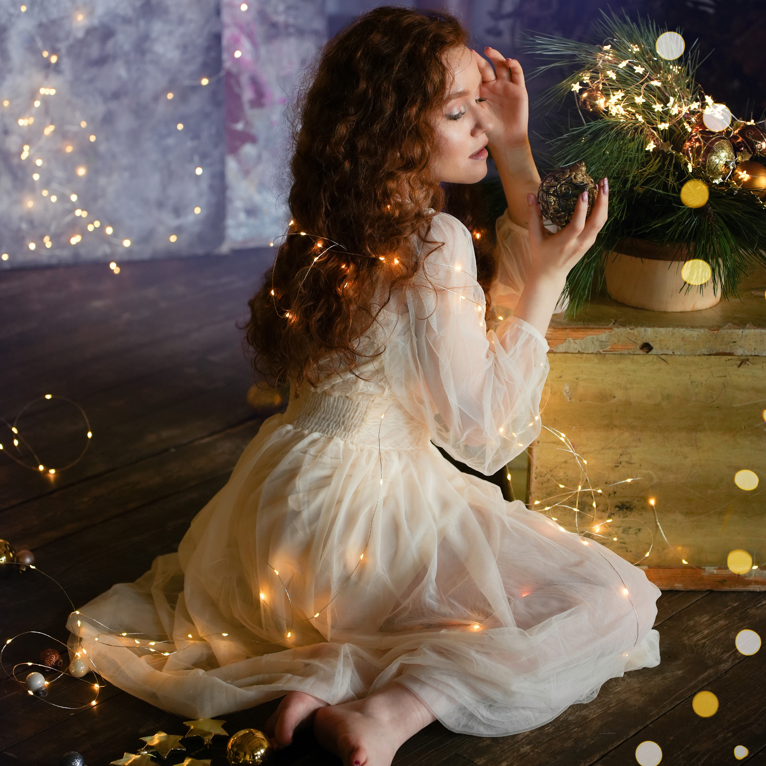 Новогодние истории Катерины. Семейный фотограф в Москве Кочетова Мария