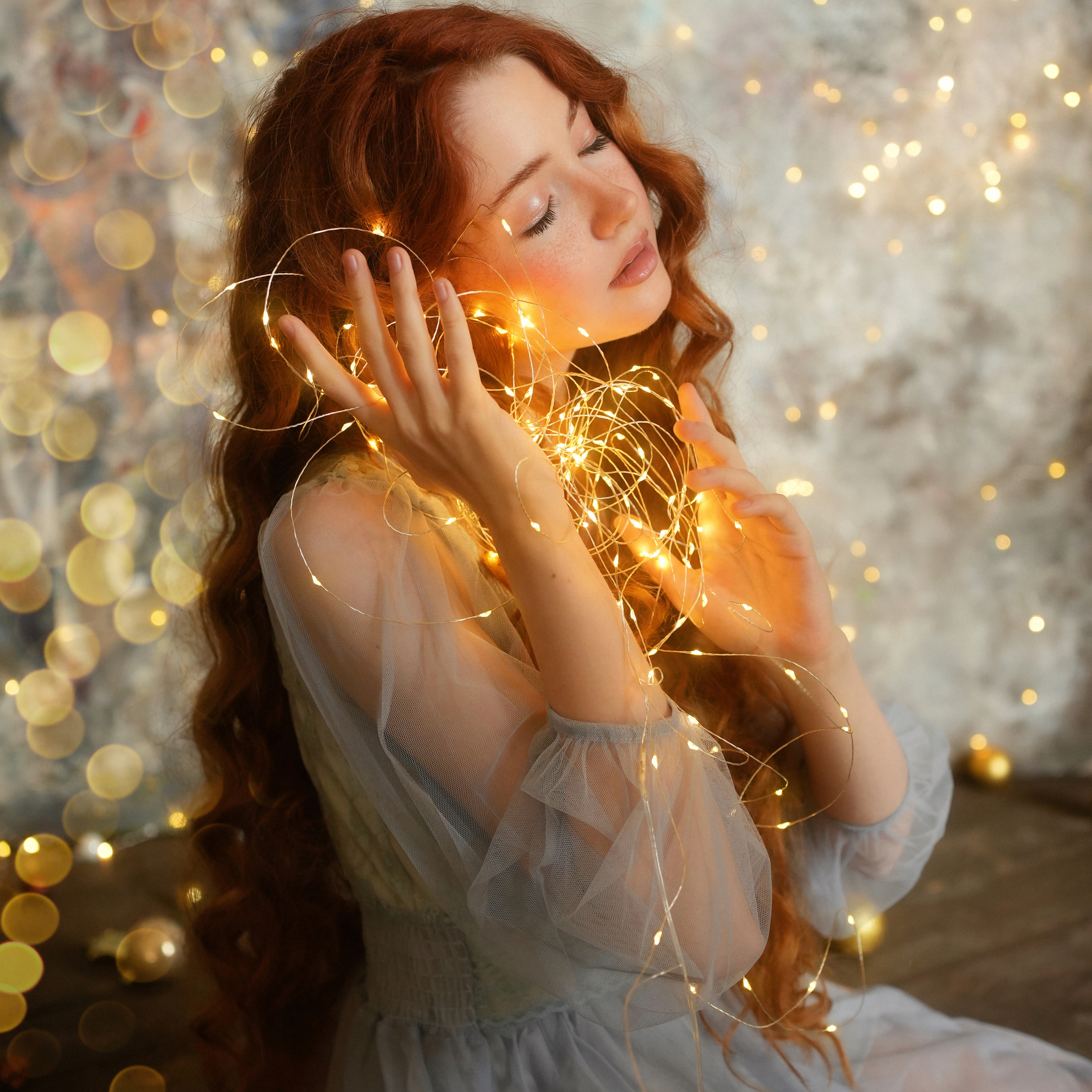 Новогодние истории Анны. Семейный фотограф в Москве Кочетова Мария