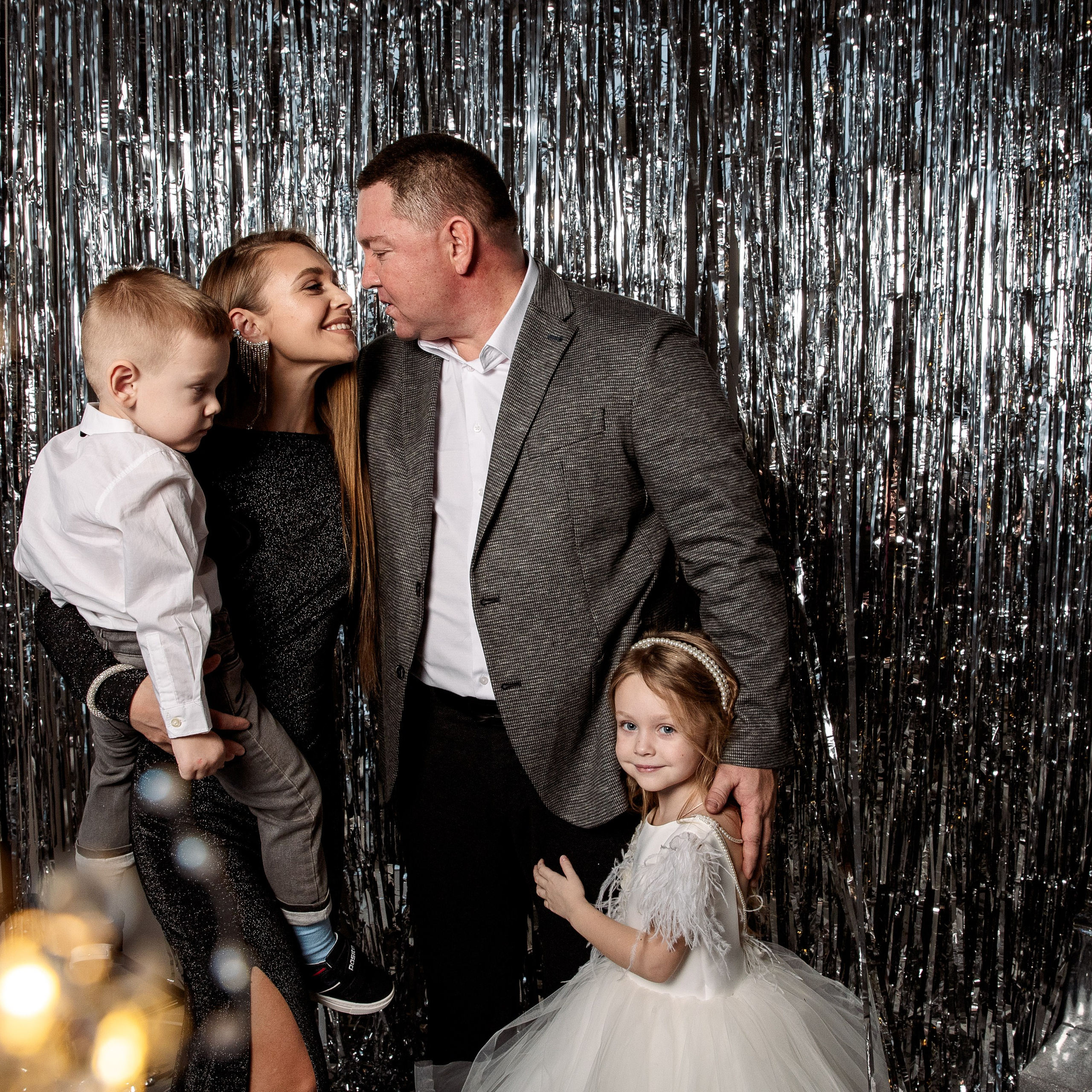 Татьяна с семьей