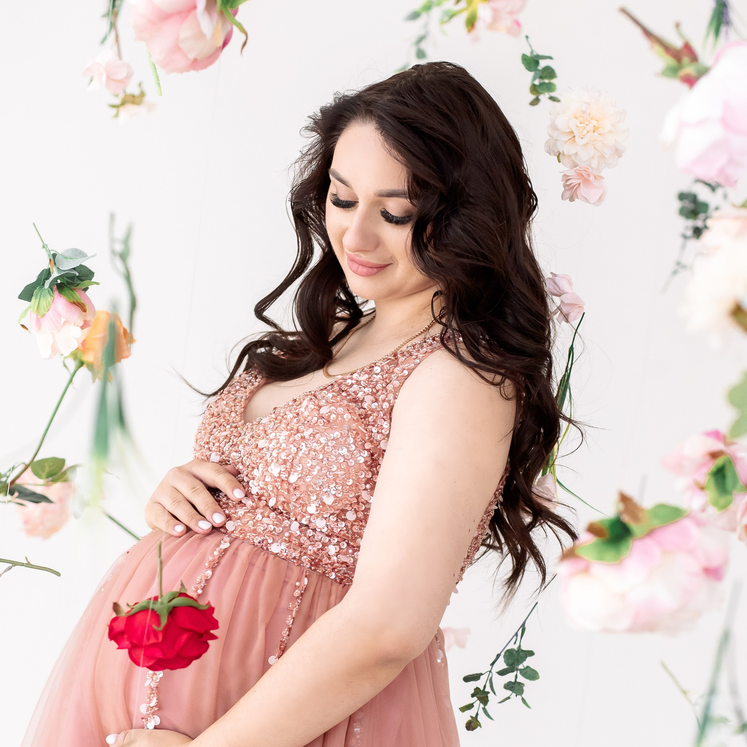 Дарья в цветах