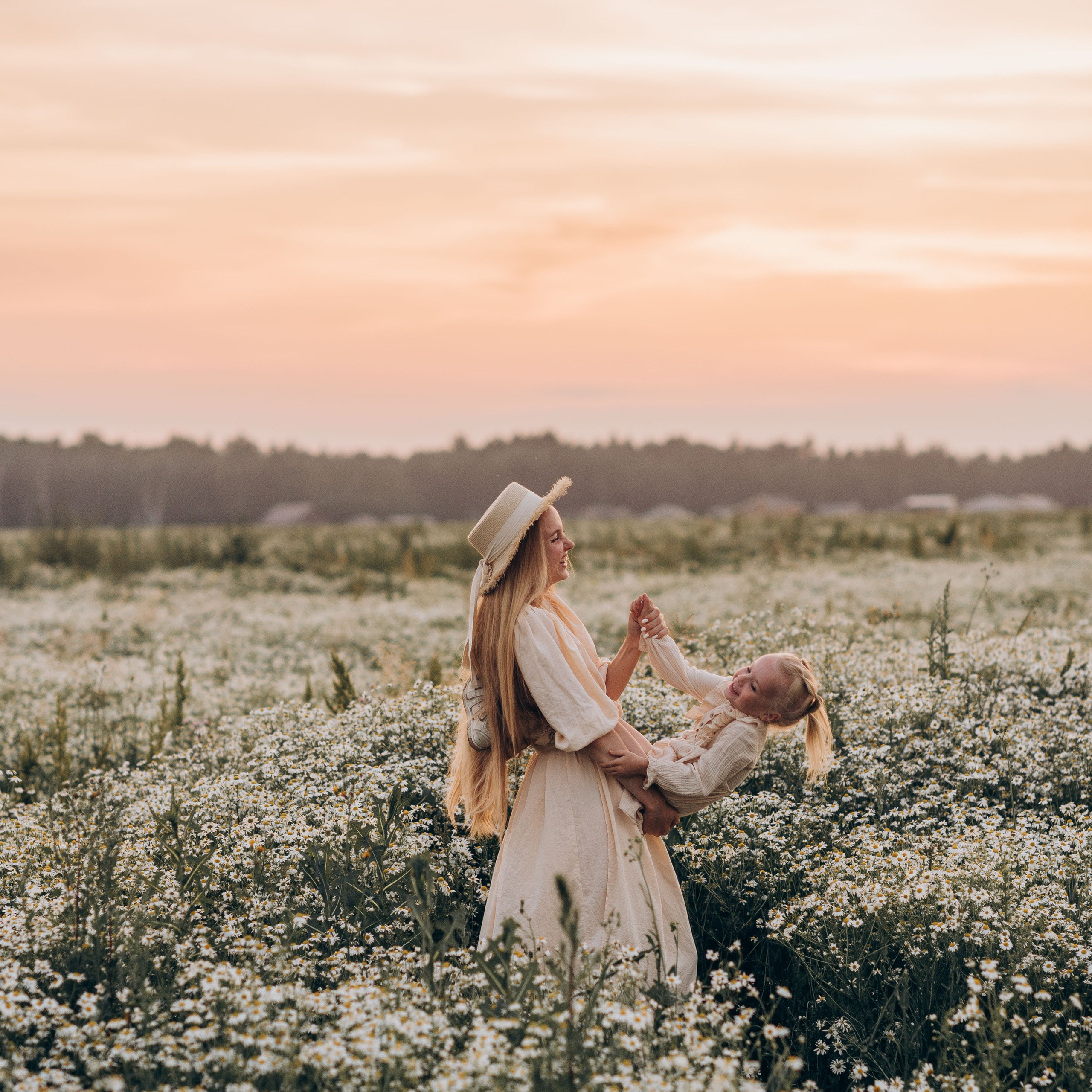 Закат в&nbsp;ромашках