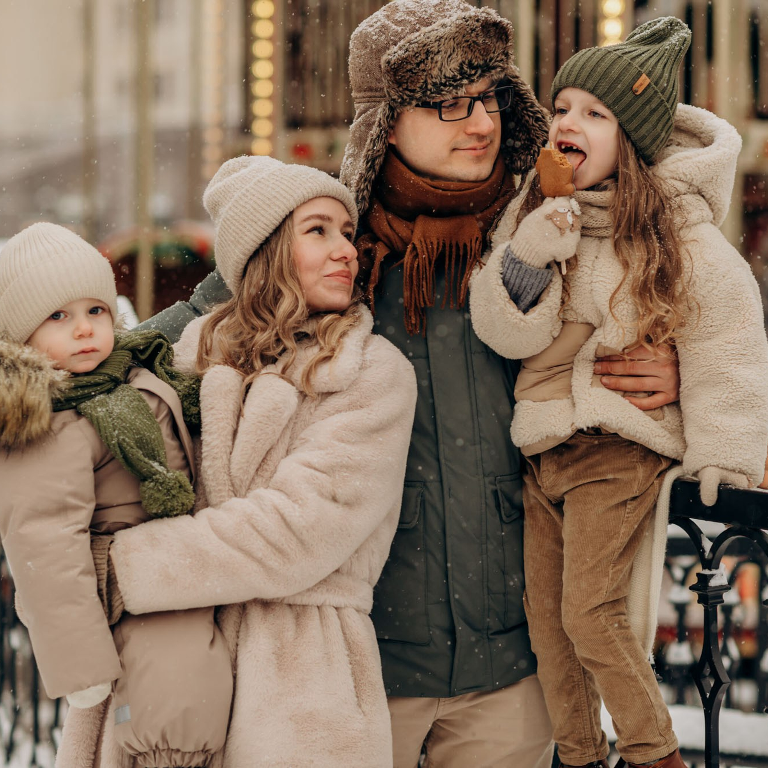 Новогодние фотосессии в центре Москвы