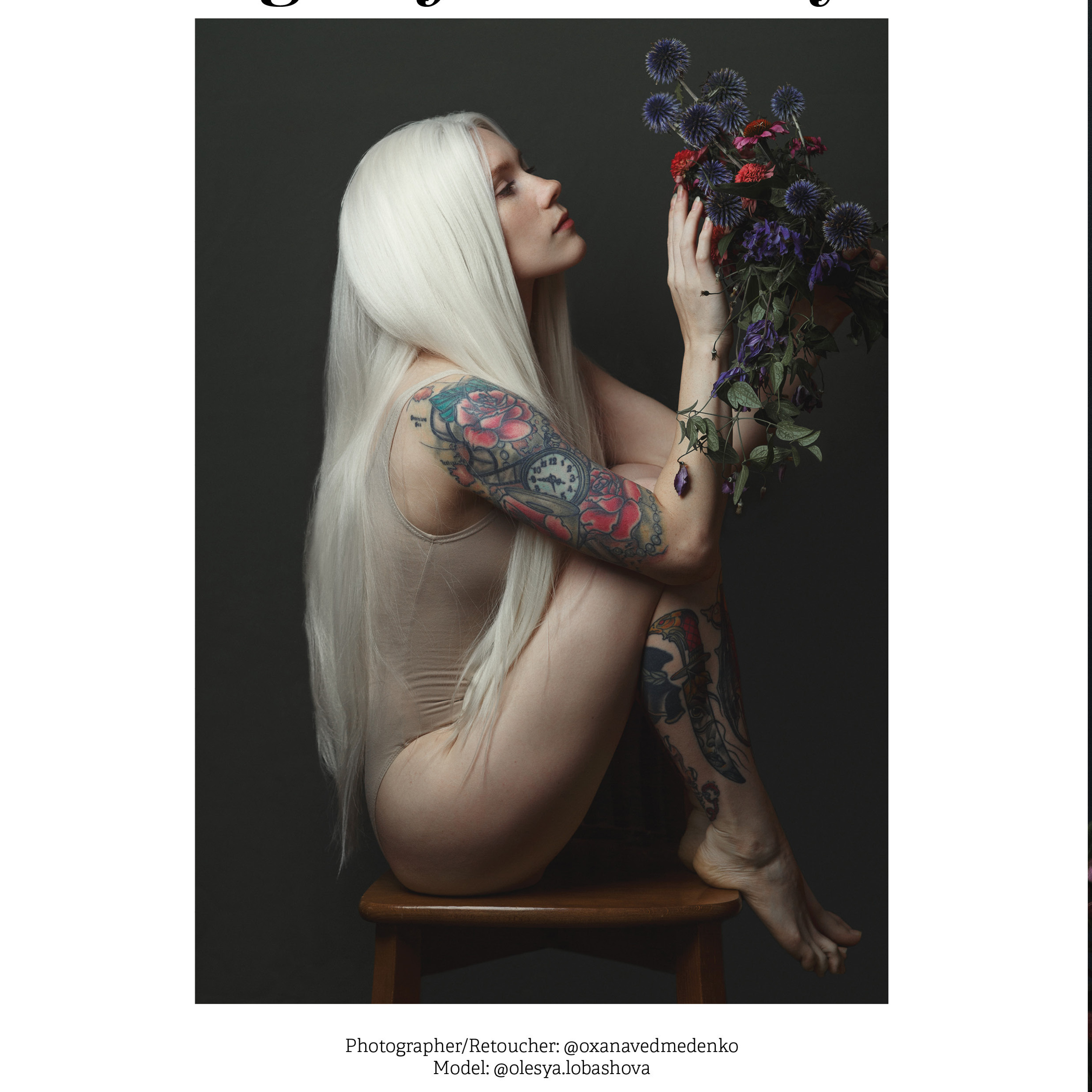 Мне доверяют эксклюзивные, элитные журналы по всему миру. Фотохудожник в Москве Оксана Ведмеденко