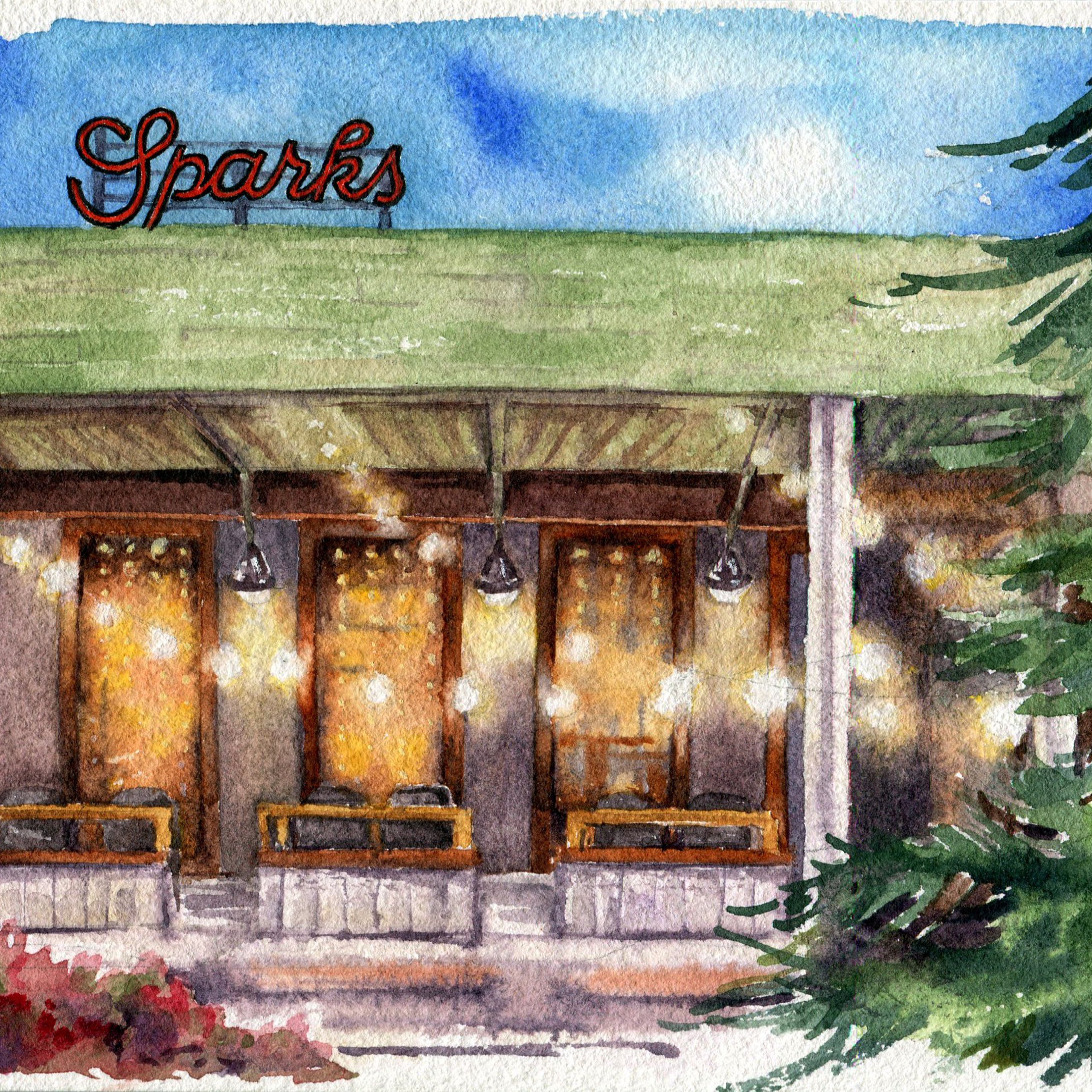 Акварель Сони Корсаковой. Живопись Сони Корсаковой