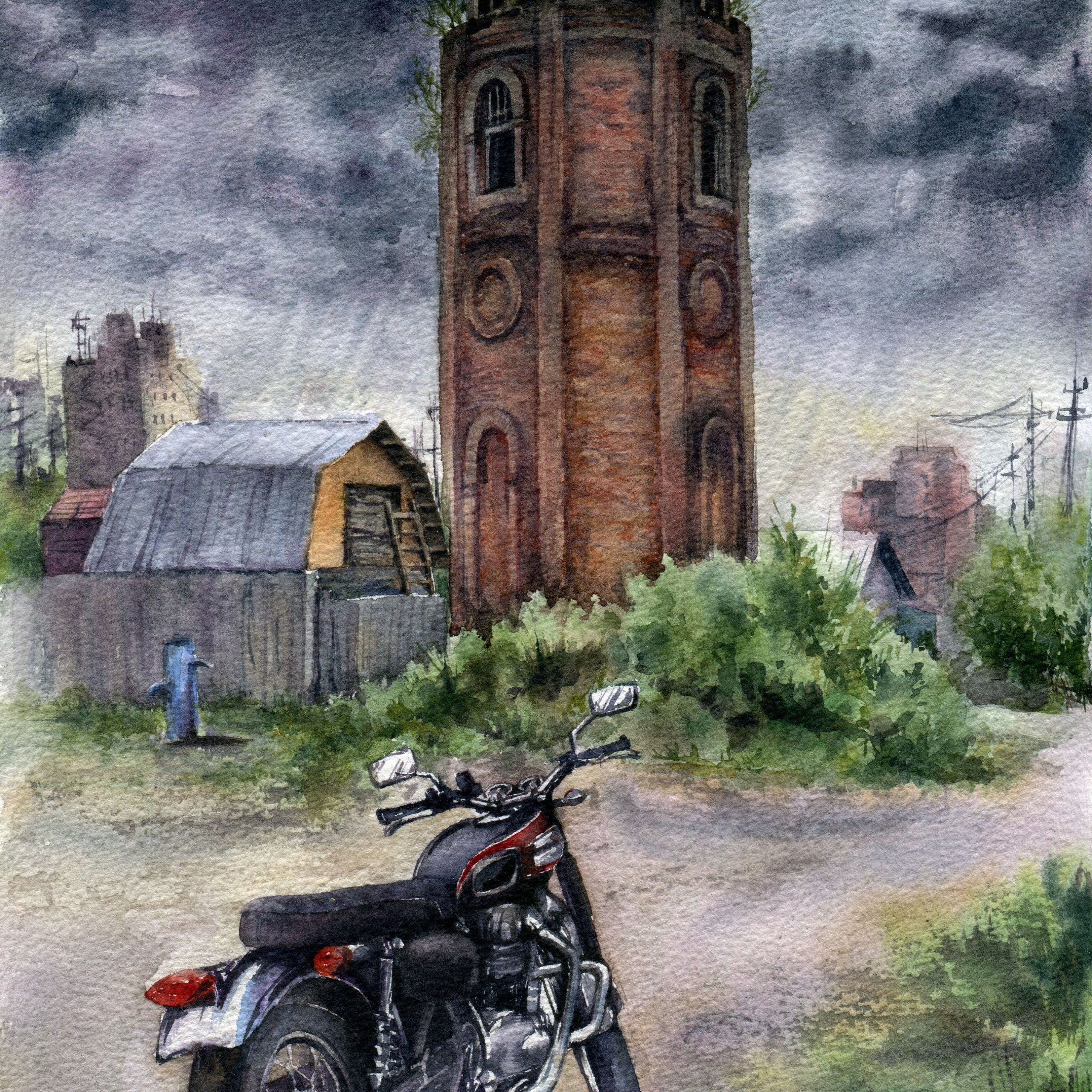 Акварель Сони Корсаковой. Живопись Сони Корсаковой