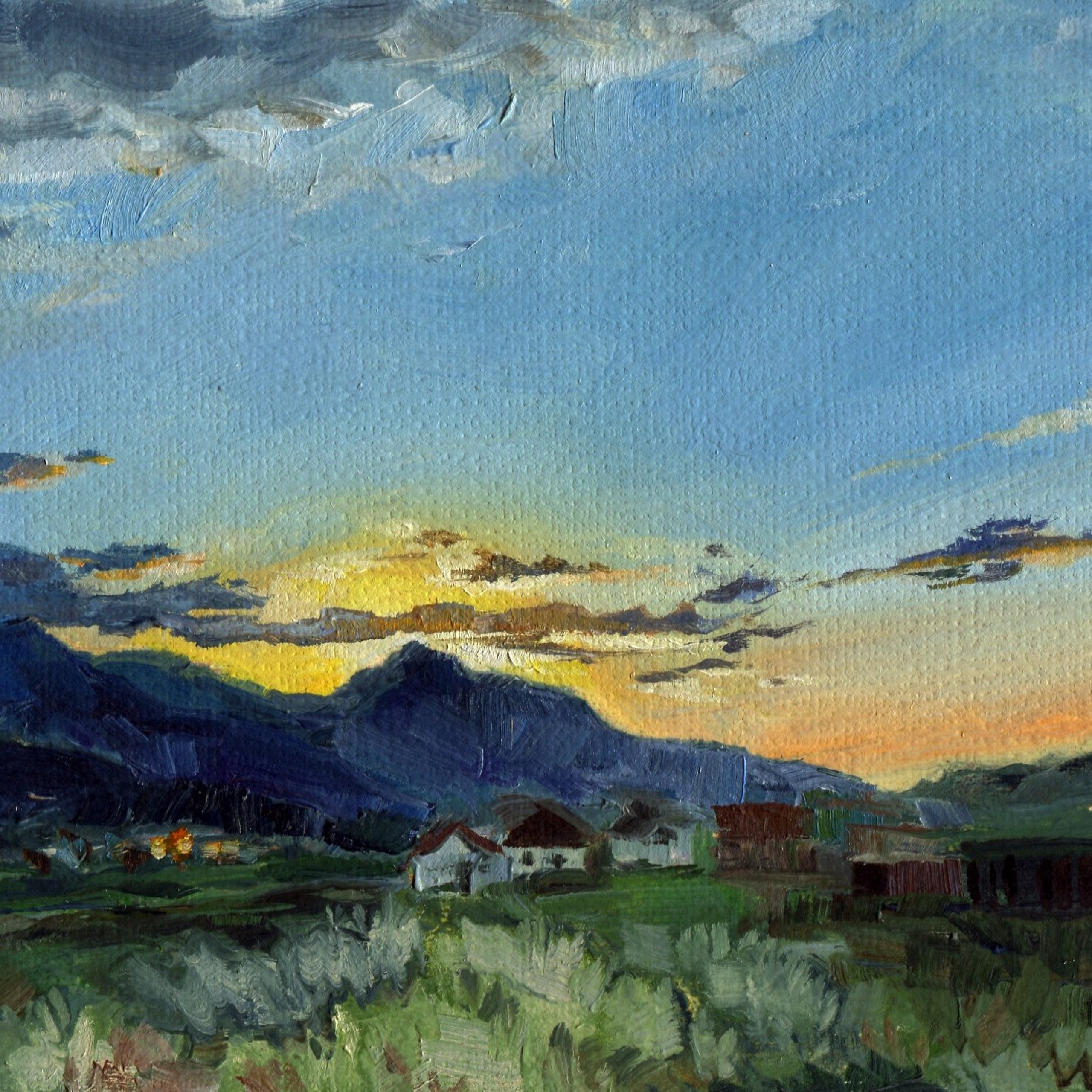 Масляная живопись Сони Корсаковой. Живопись Сони Корсаковой