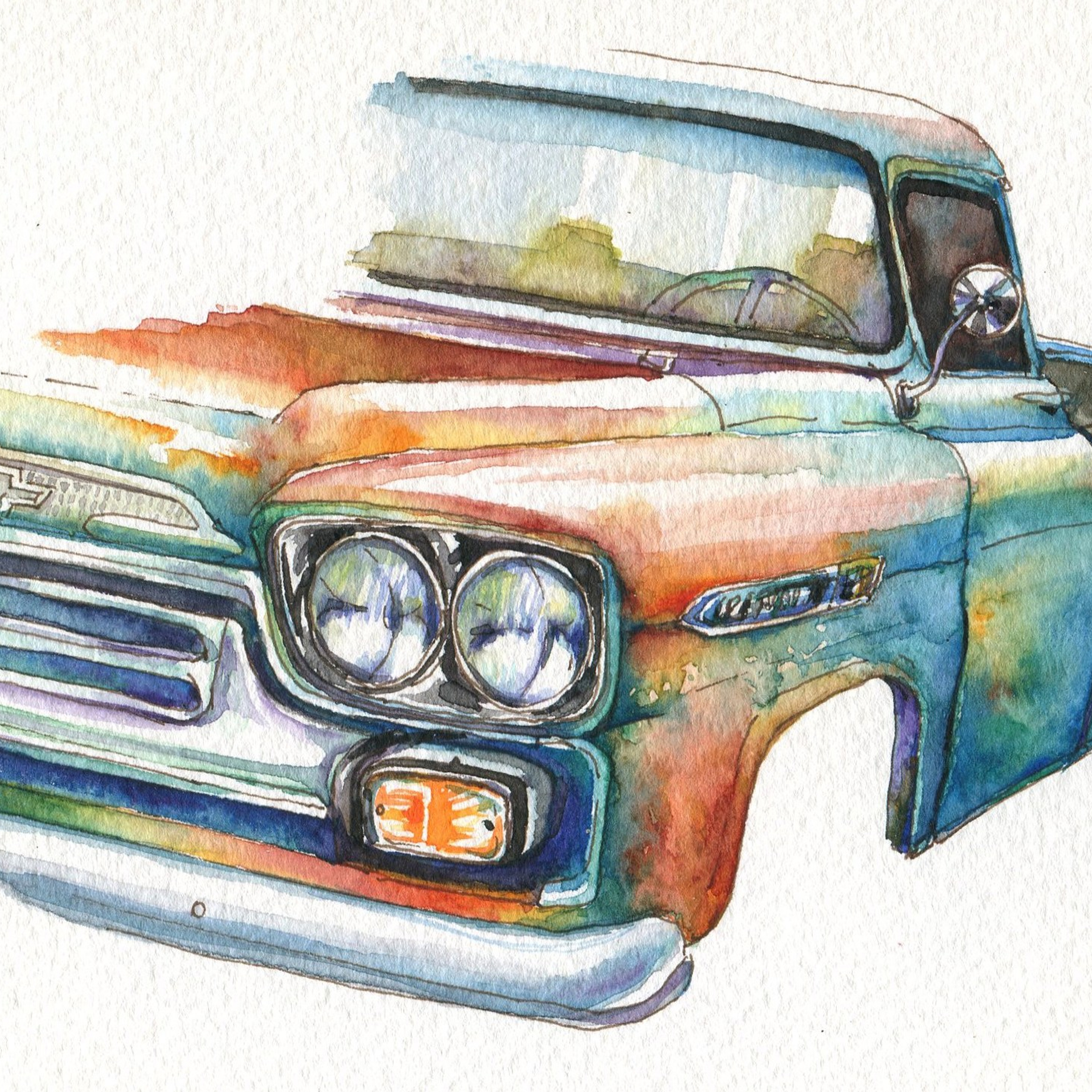 Акварель Сони Корсаковой. Живопись Сони Корсаковой