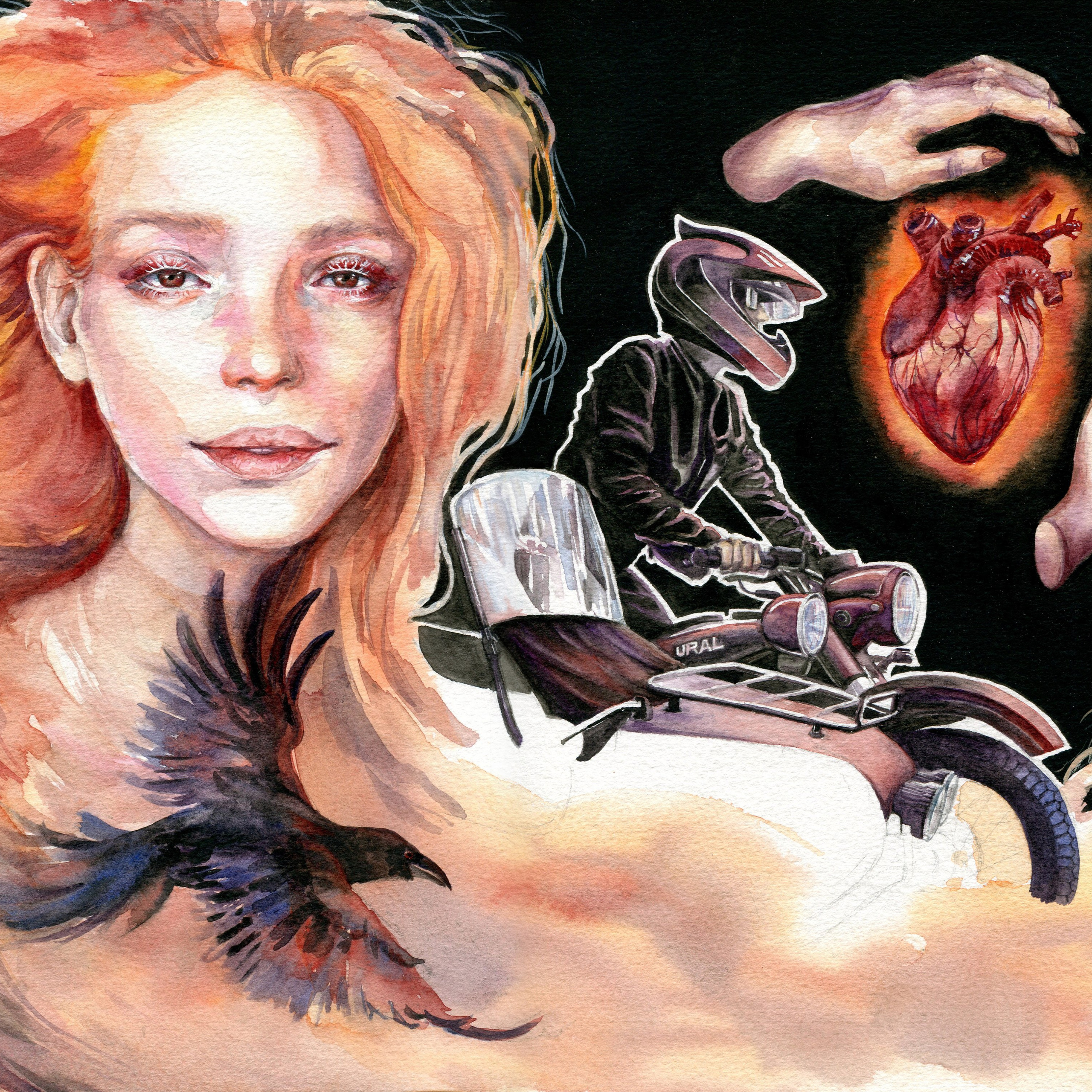 Акварель Сони Корсаковой. Живопись Сони Корсаковой