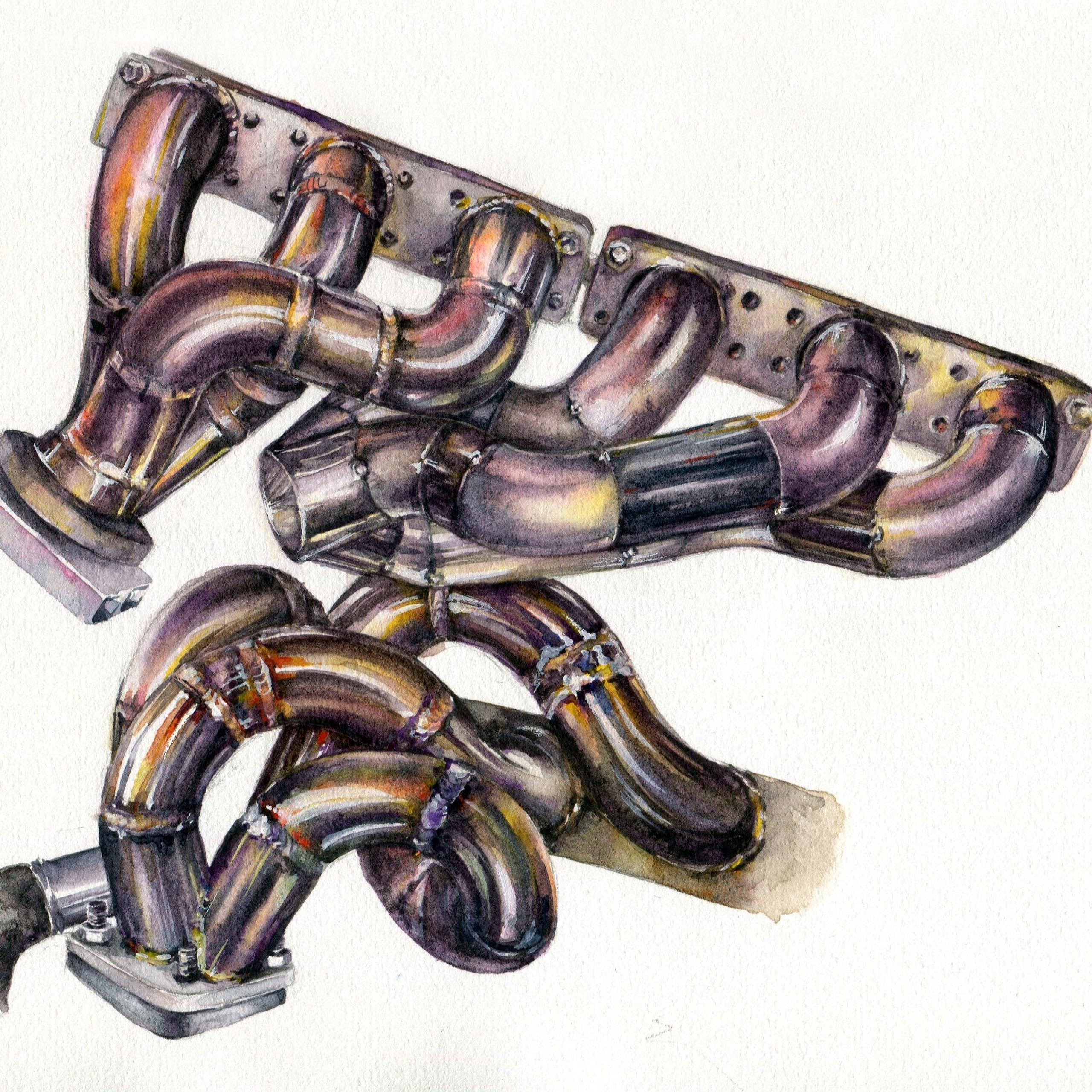 Акварель Сони Корсаковой. Живопись Сони Корсаковой