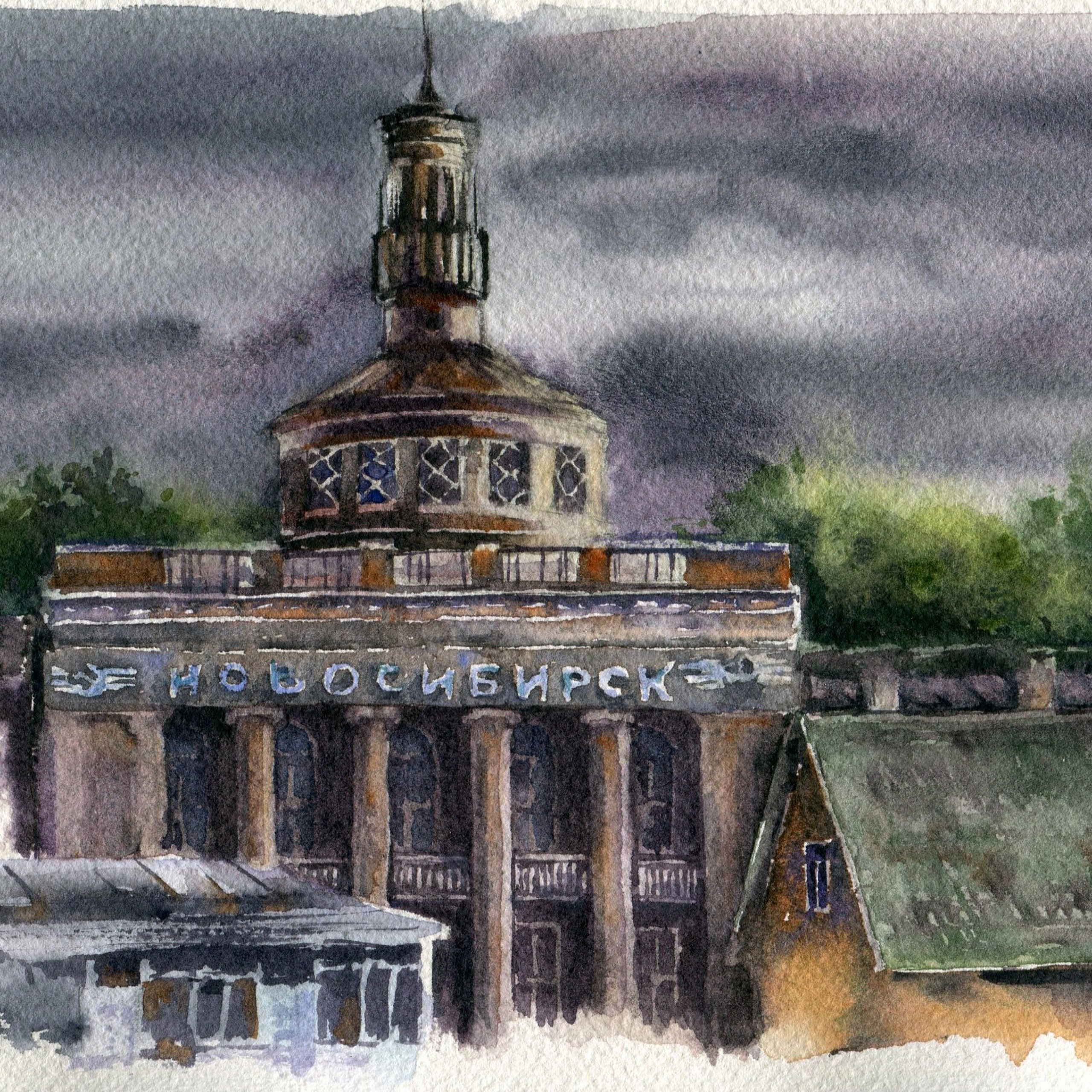 Акварель Сони Корсаковой. Живопись Сони Корсаковой