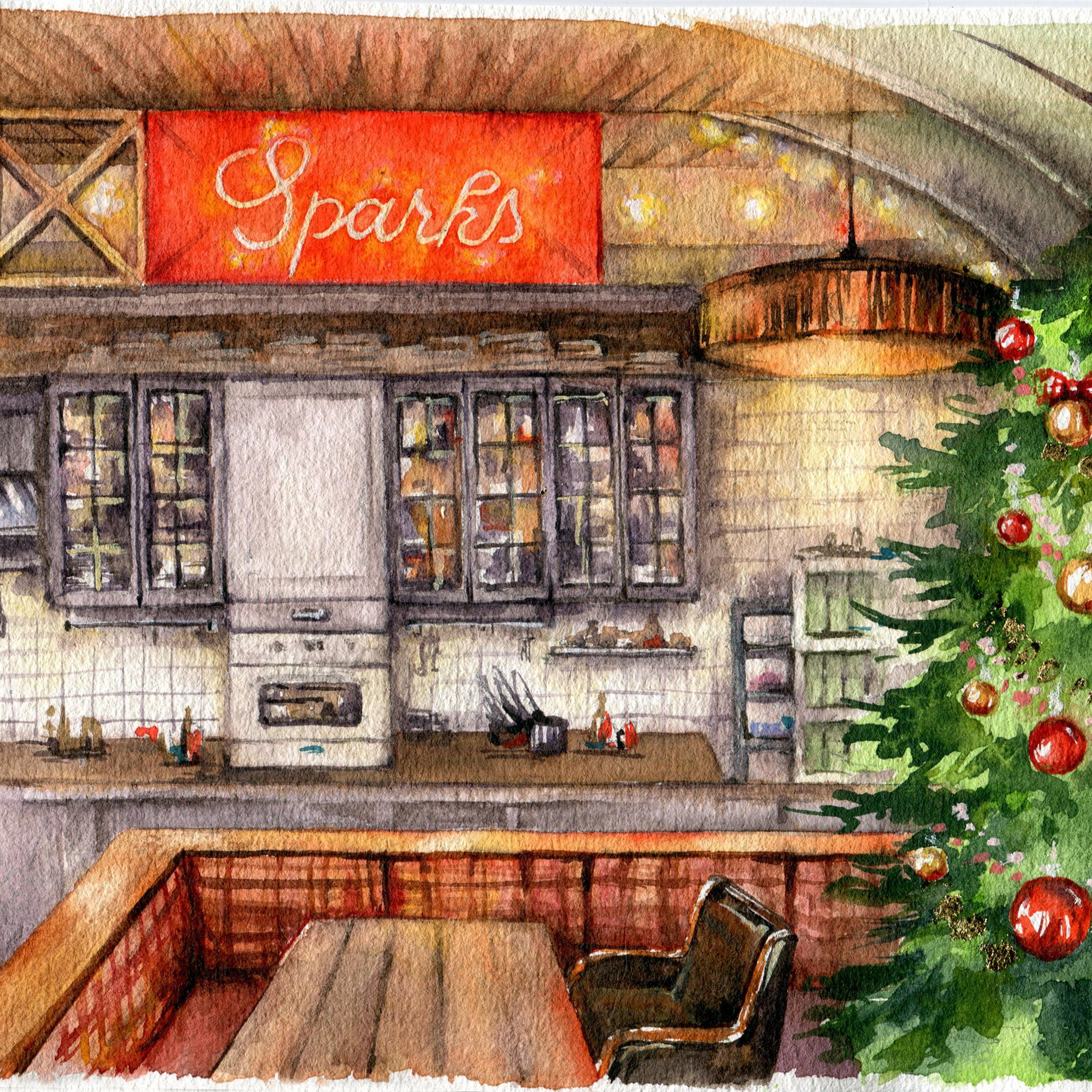 Акварель Сони Корсаковой. Живопись Сони Корсаковой