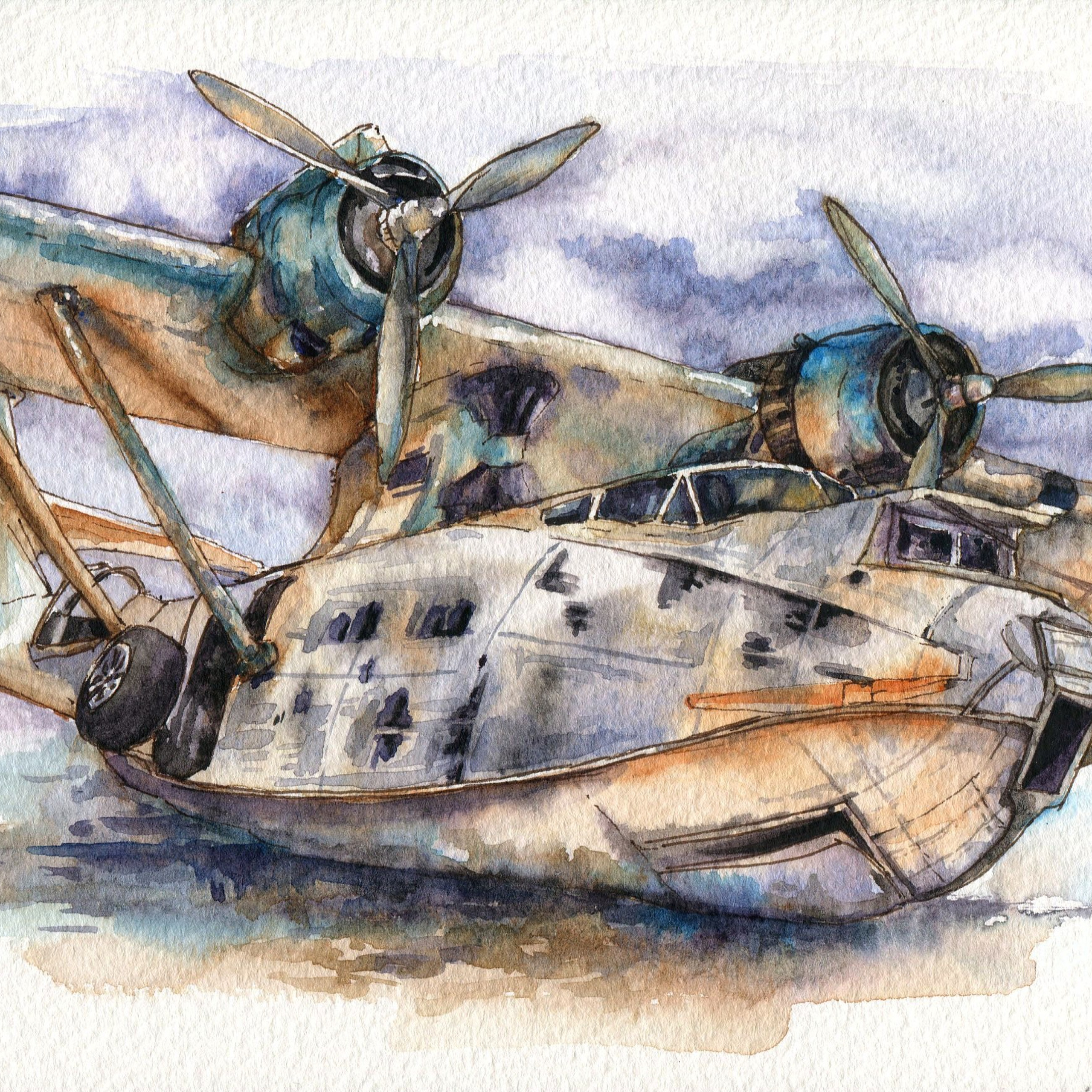 Акварель Сони Корсаковой. Живопись Сони Корсаковой