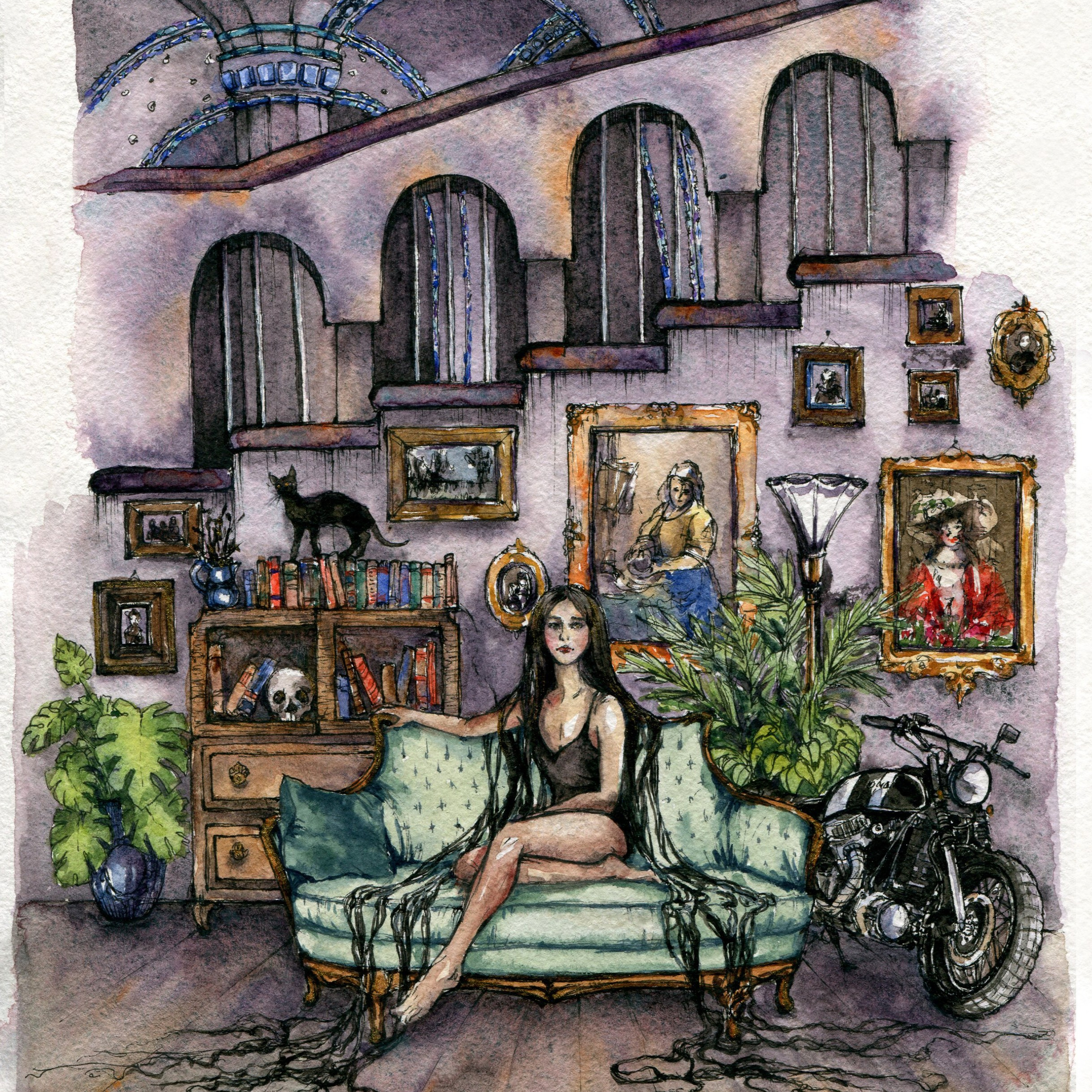 Акварель Сони Корсаковой. Живопись Сони Корсаковой