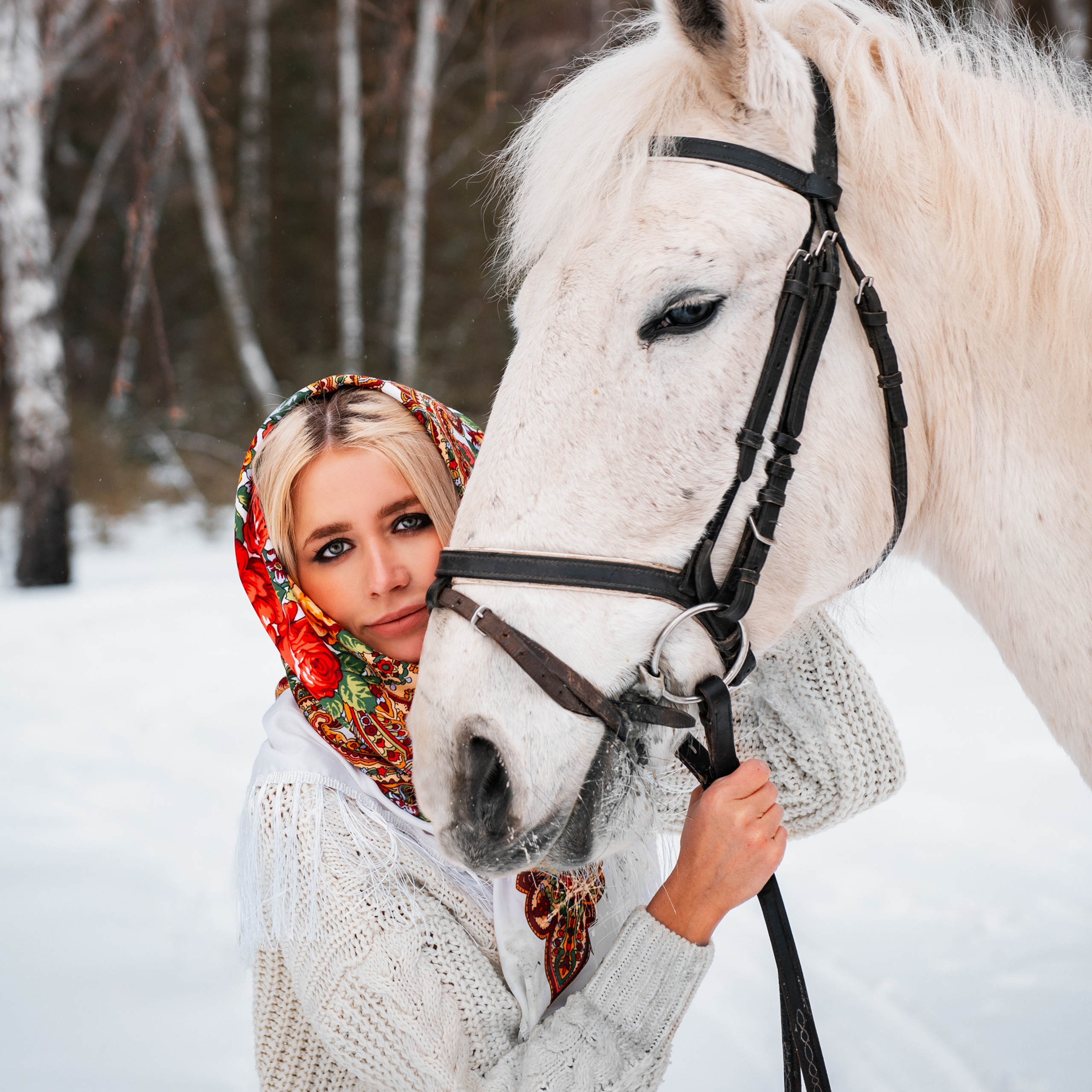 с лошадьми