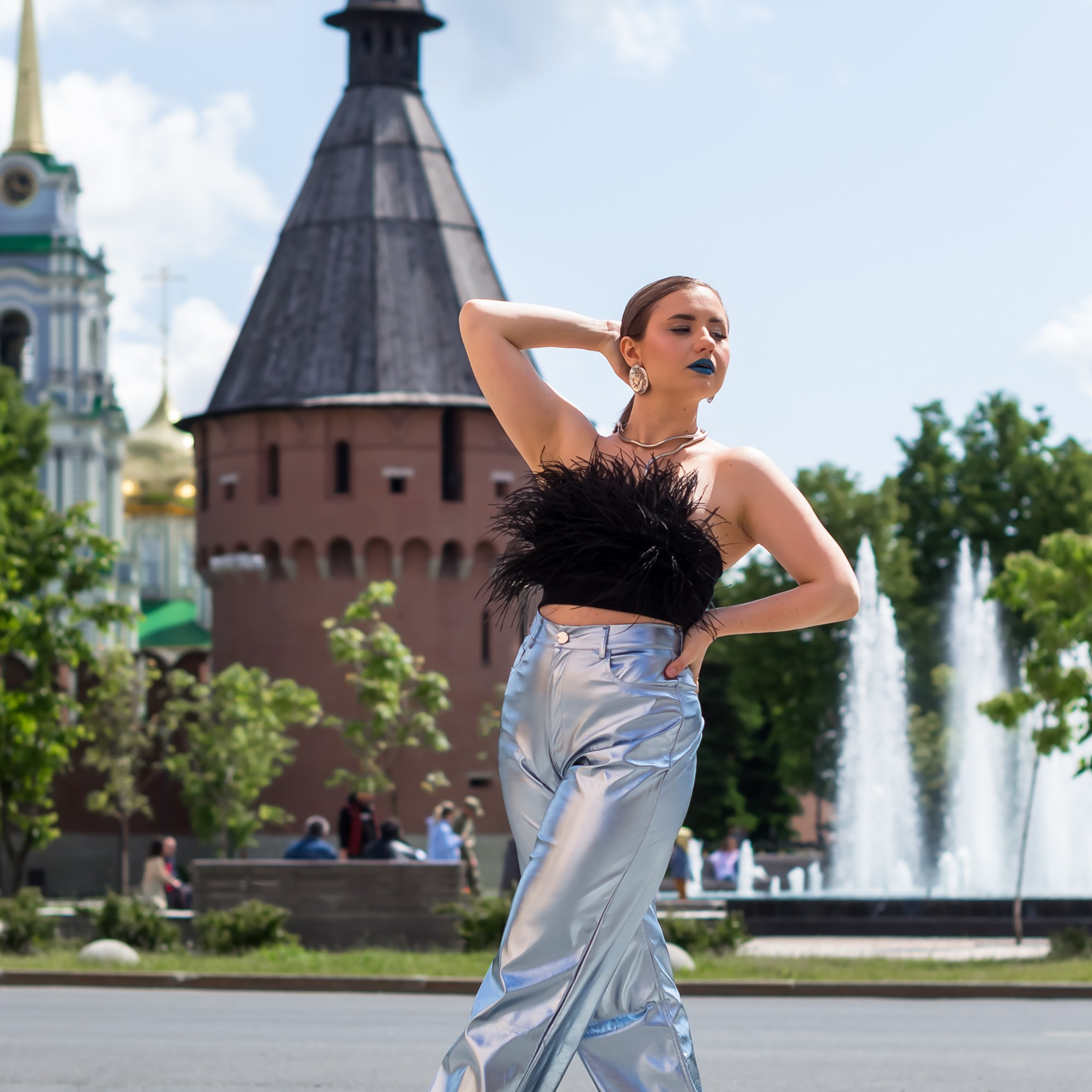 Стильная фотопрогулка Виолетты.