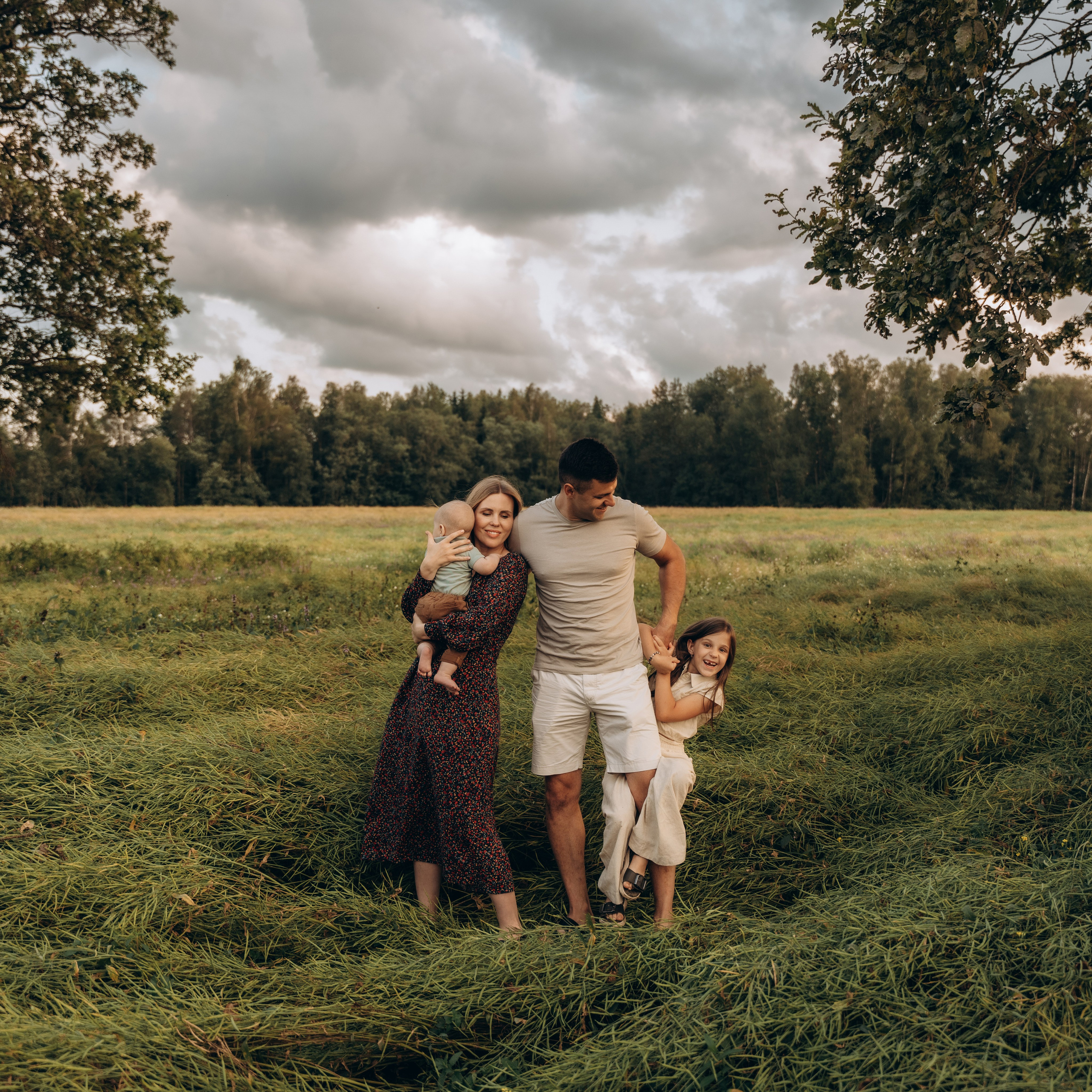 Оля, Женя, Роза и Федя